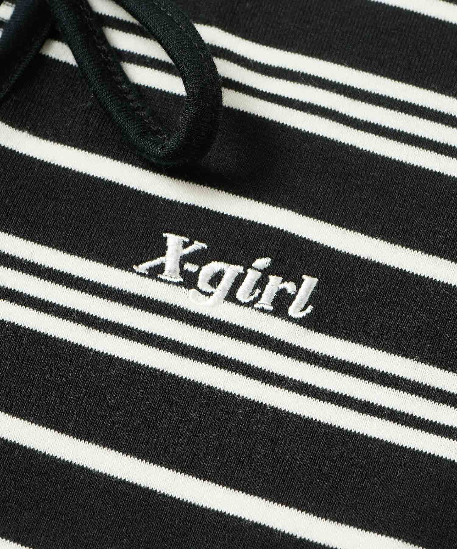 STRIPED TEARDROP TOP X-girl