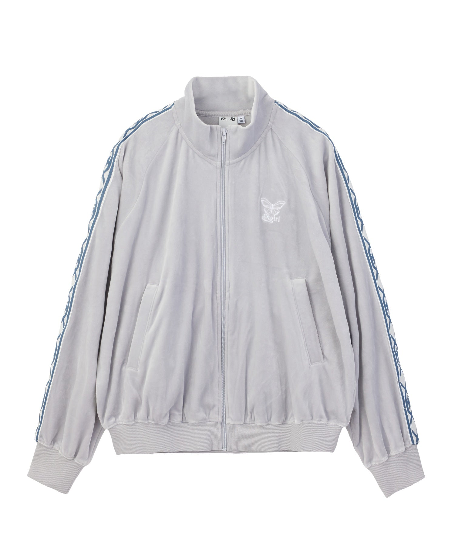 BUTTERFLY VELOUR TRACK JACKET