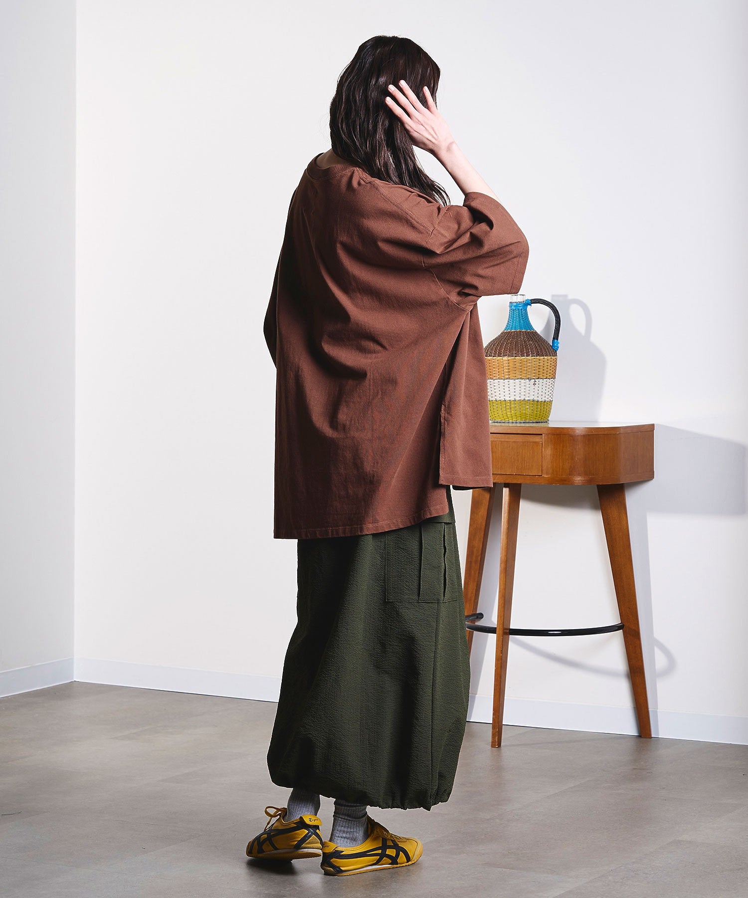 model:171cm 着用サイズ:ONE SIZE