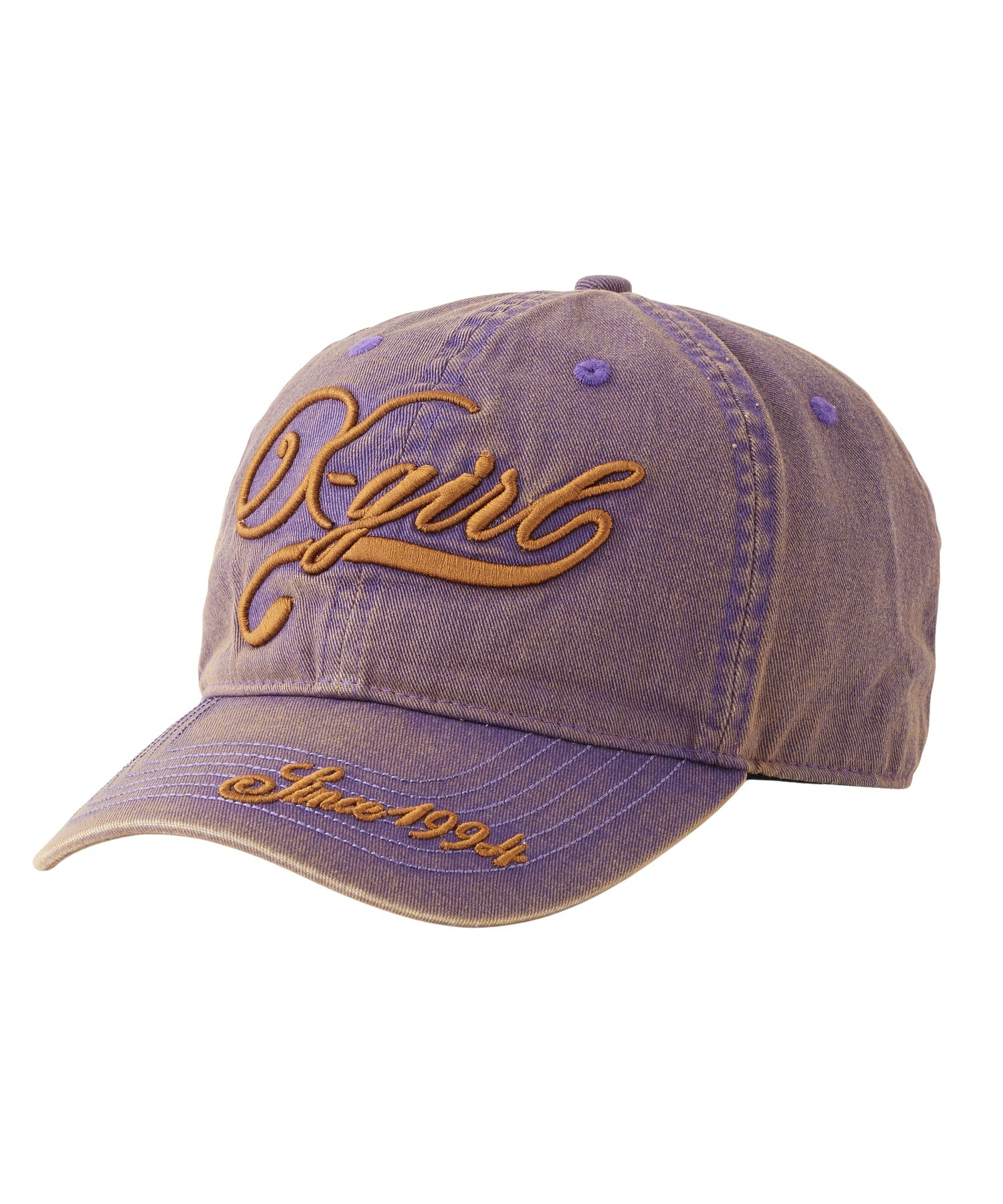 EMBROIDERED LOGO FADED 6PANEL CAP