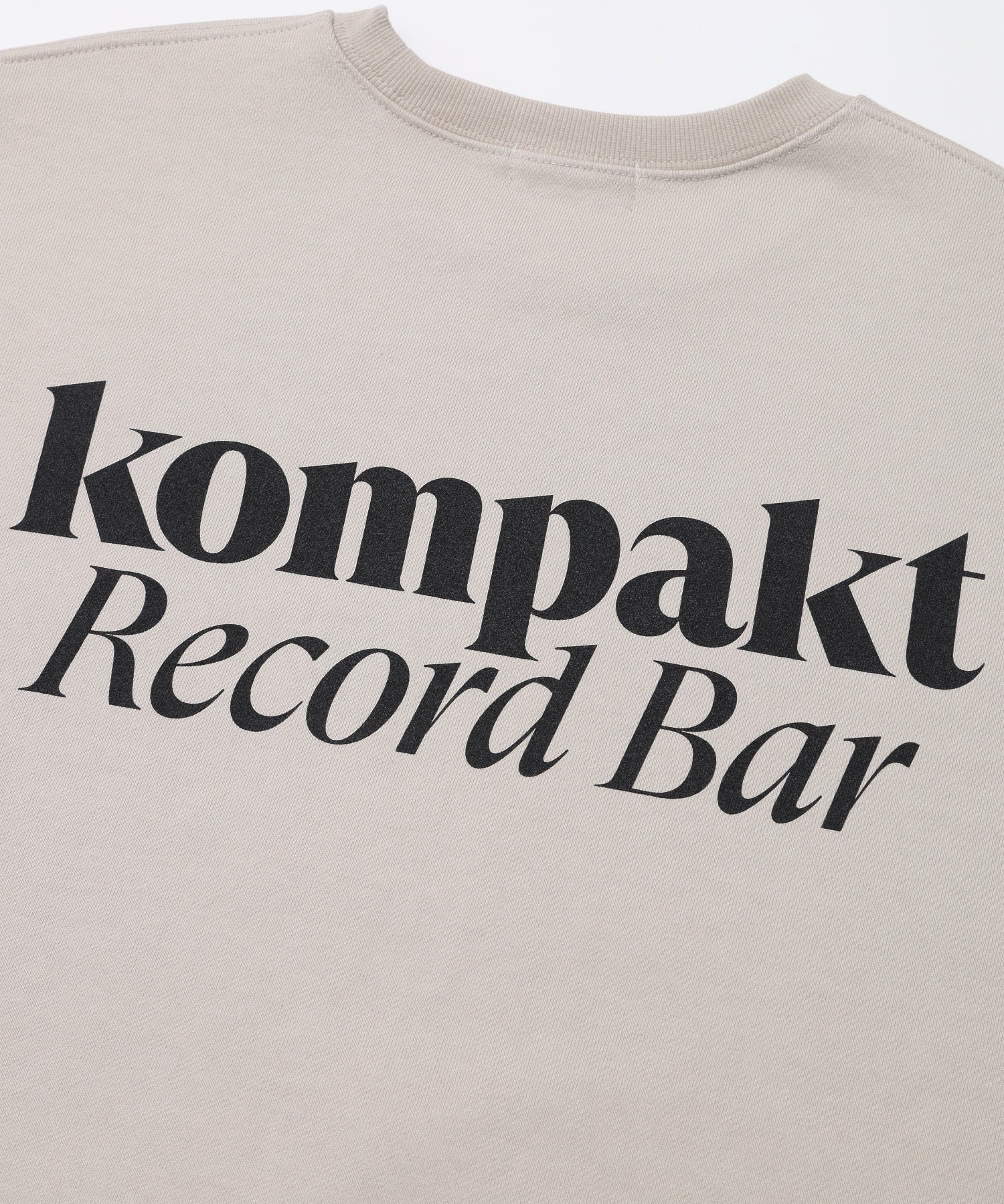 KOMPAKT RECORD BAR/コンパクト レコード バー/BASIC LOGO LONG SLEEVE SWEAT KRB2037