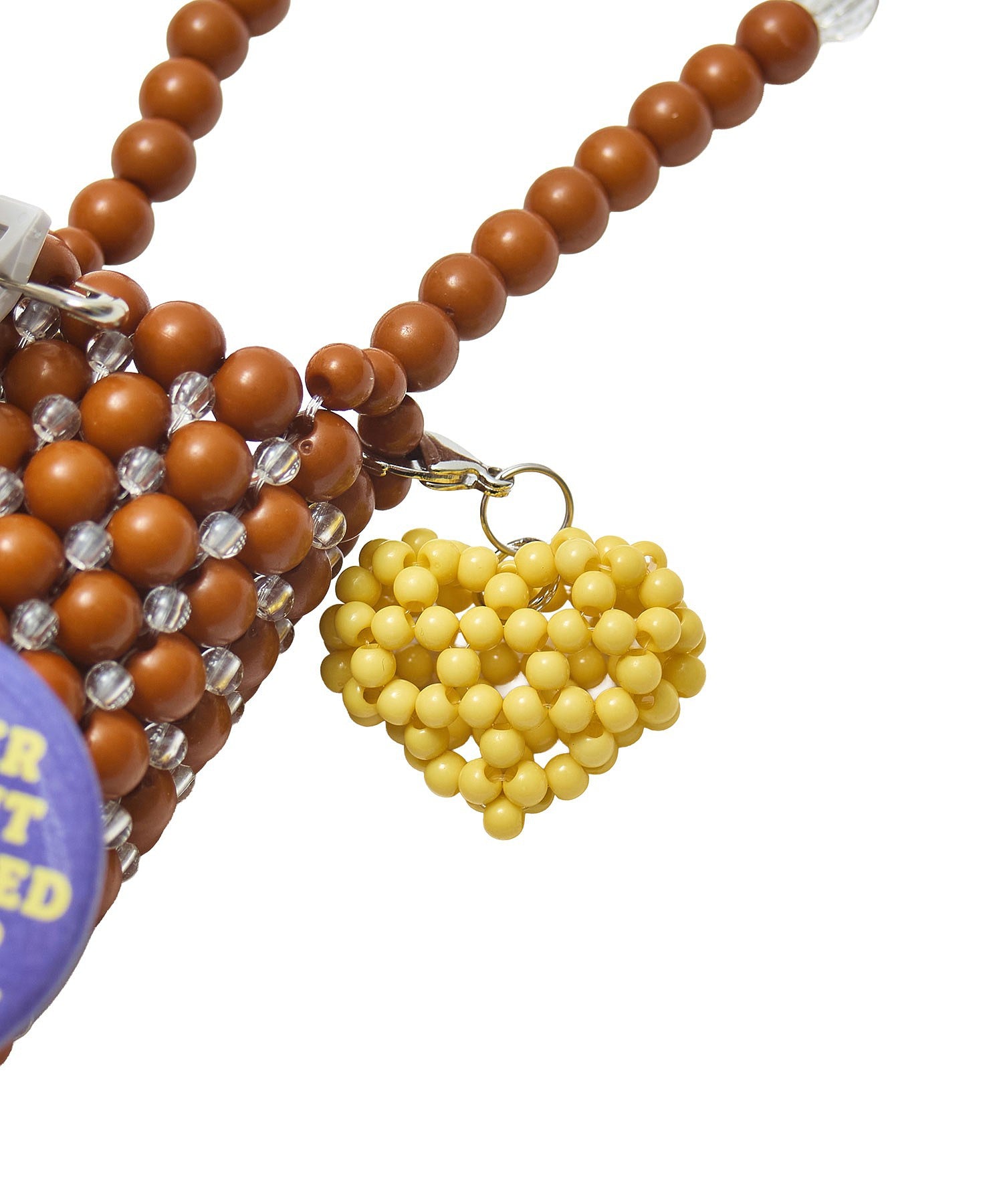 HEY Mrs ROSE/BEADS LIP NECKLACE