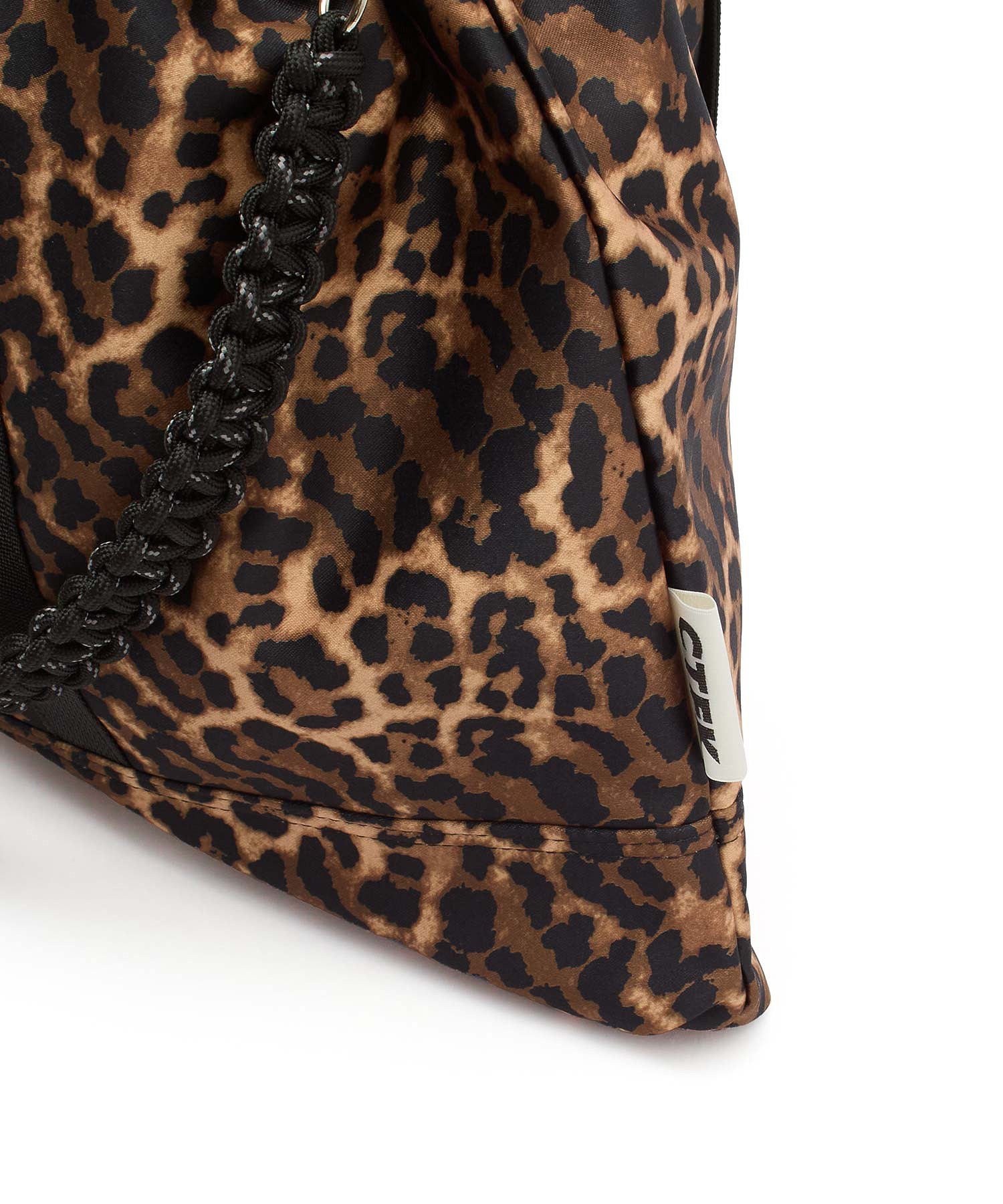 CONTROL FREAK/NYLON 3WAY SQUARE TOTE LEOPARD
