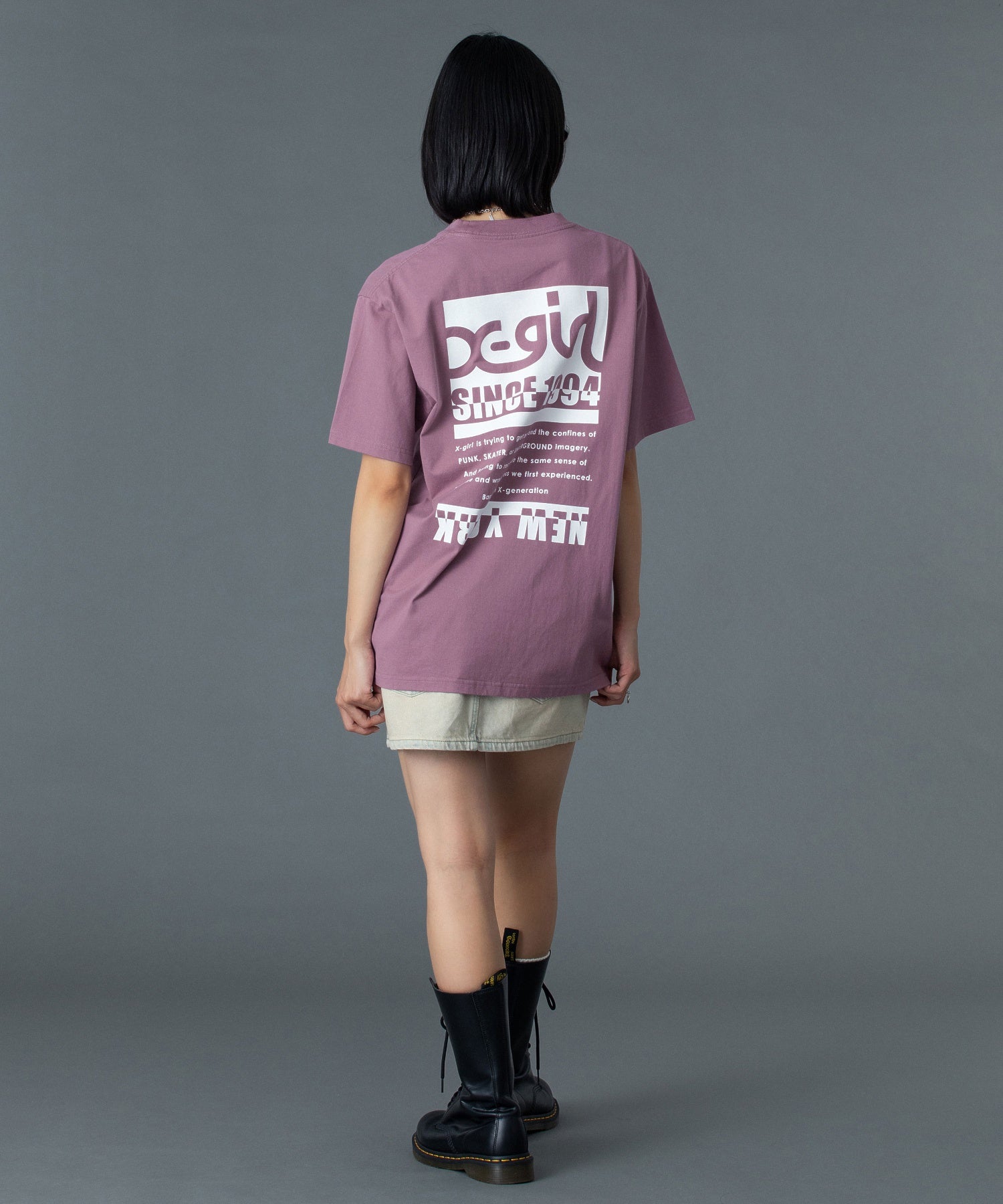 BI COLOR BOX LOGO S/S TEE