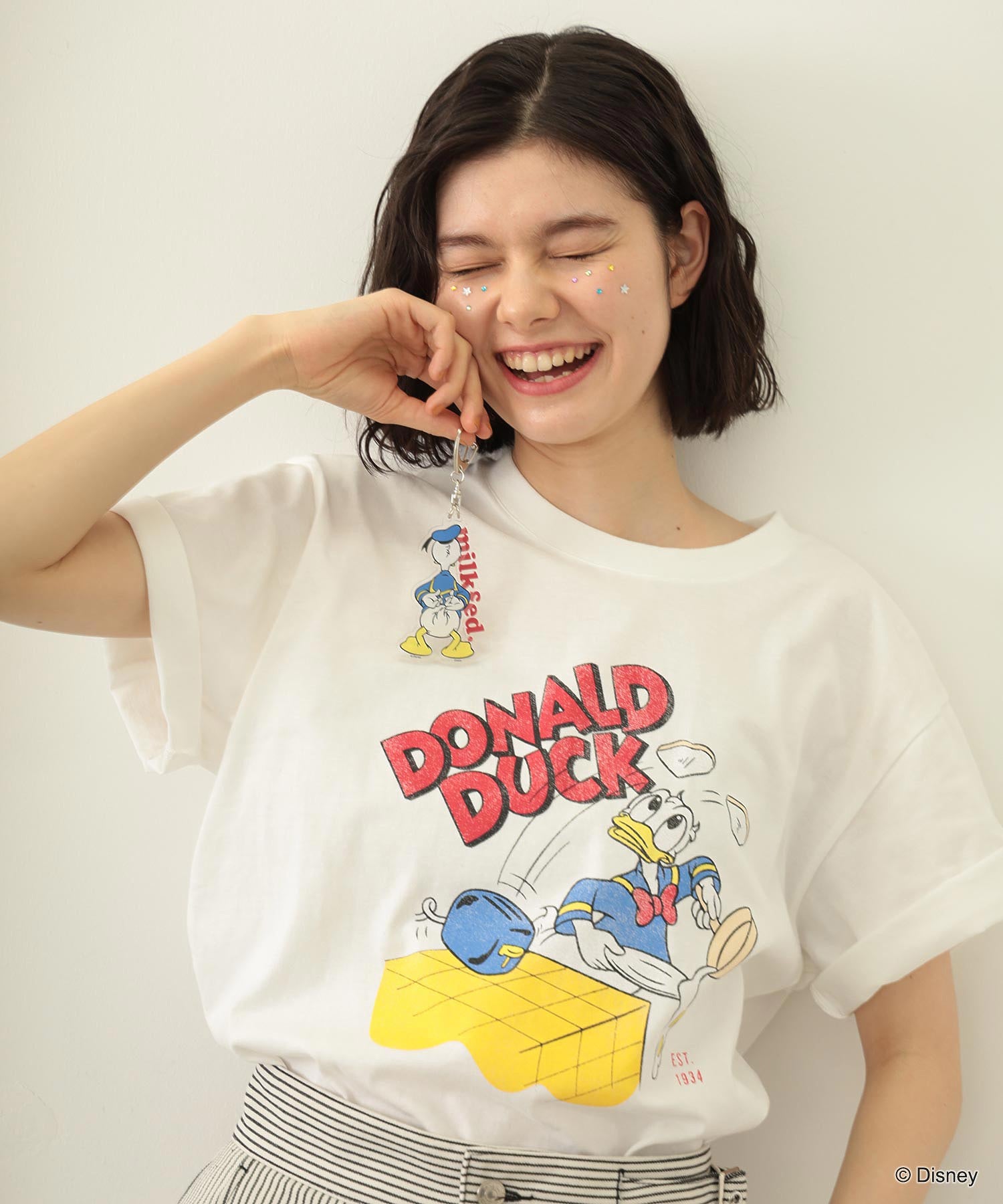 DONALD DUCK / BACK VIEW KEYCHAIN