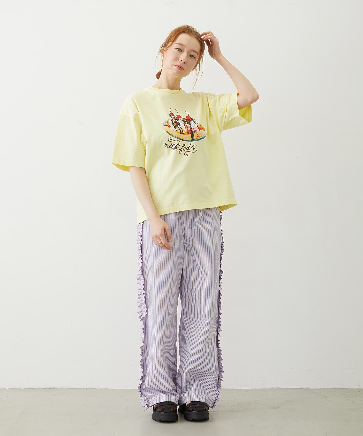 BANANA SPLIT WIDE S/S TEE