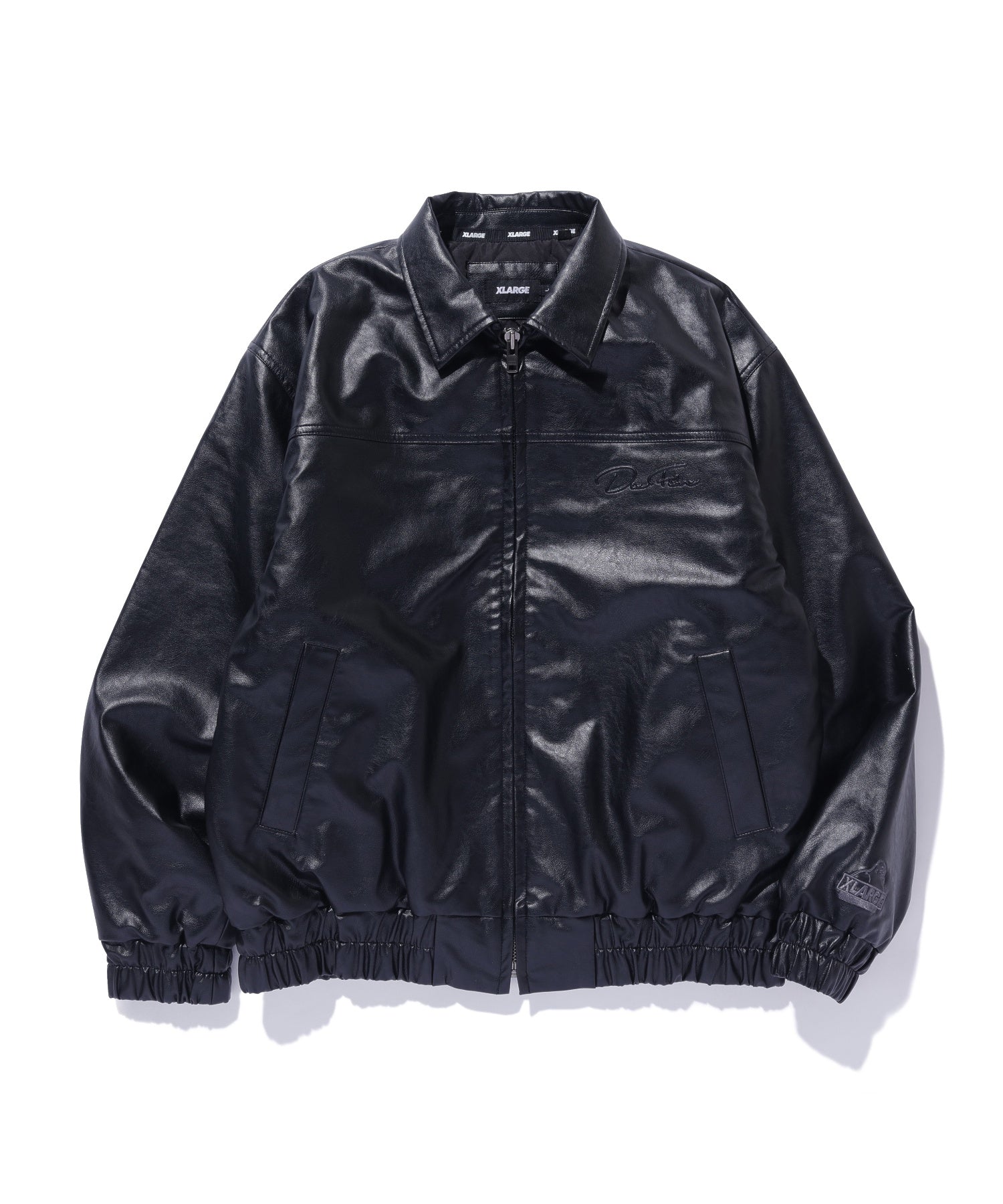 XLARGE×DexFilmz FAUX LEATHER JACKET