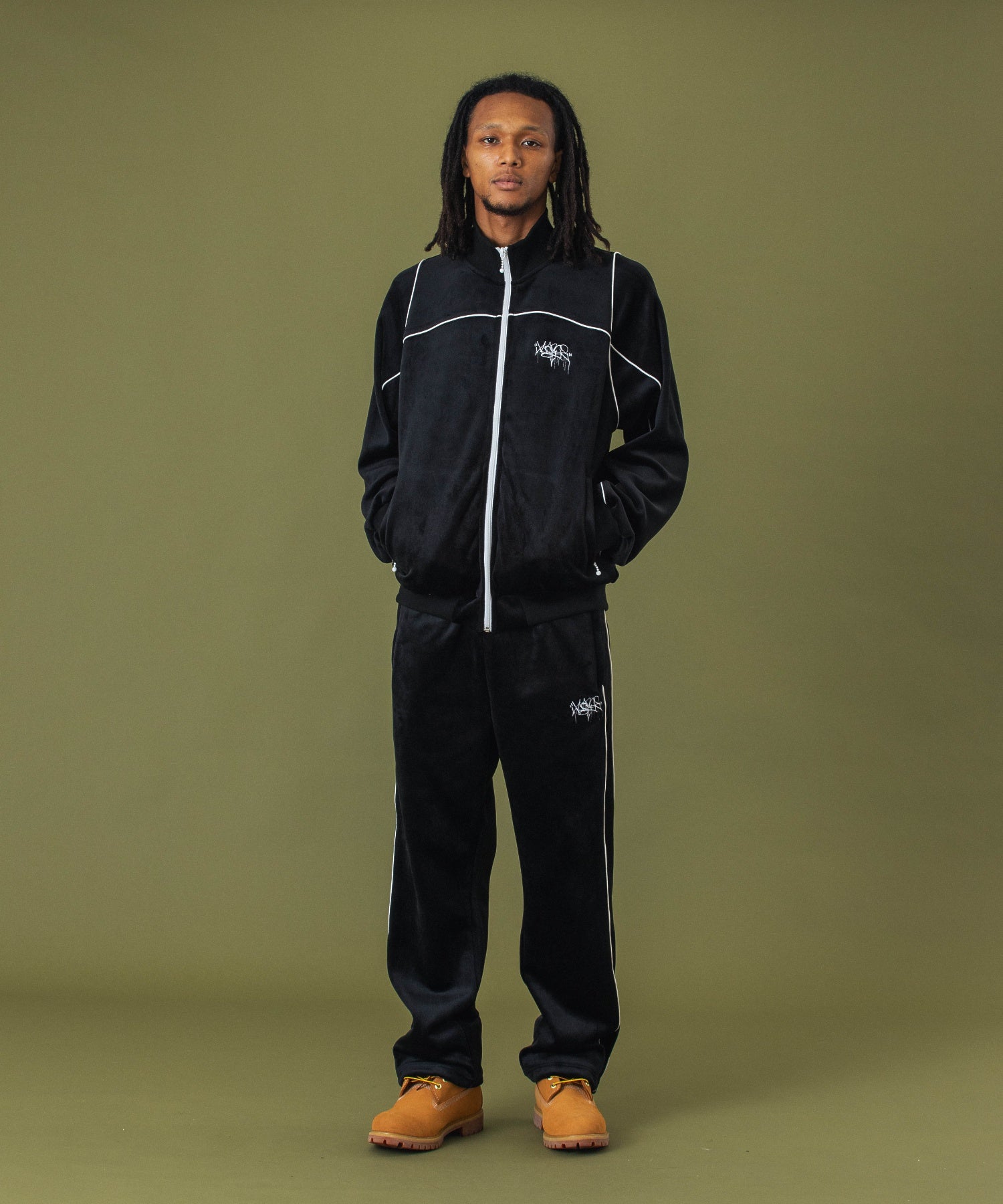 TAGGING VELOUR PANTS