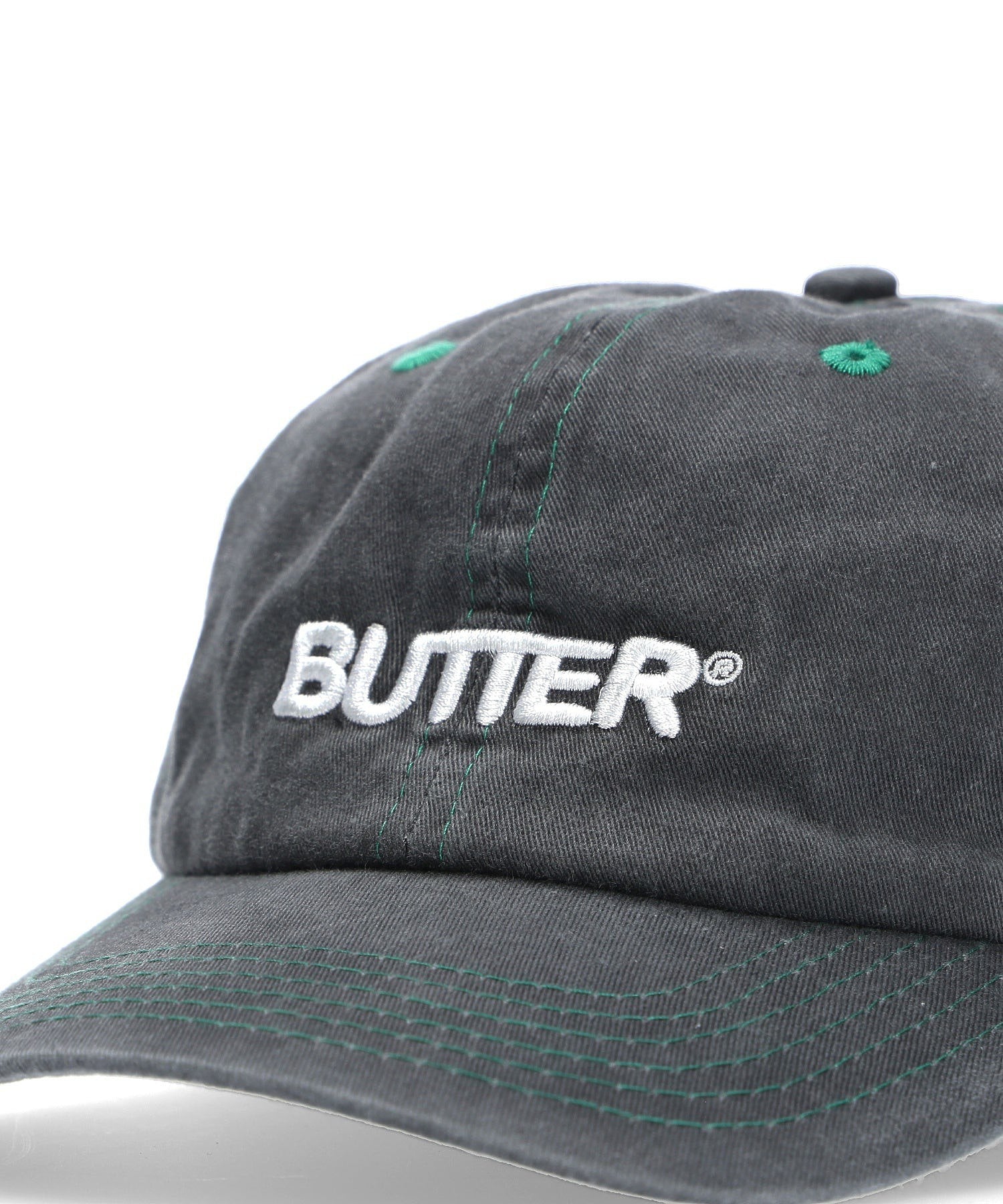 BUTTER/バター/Rounded Logo 6 Panel Cap