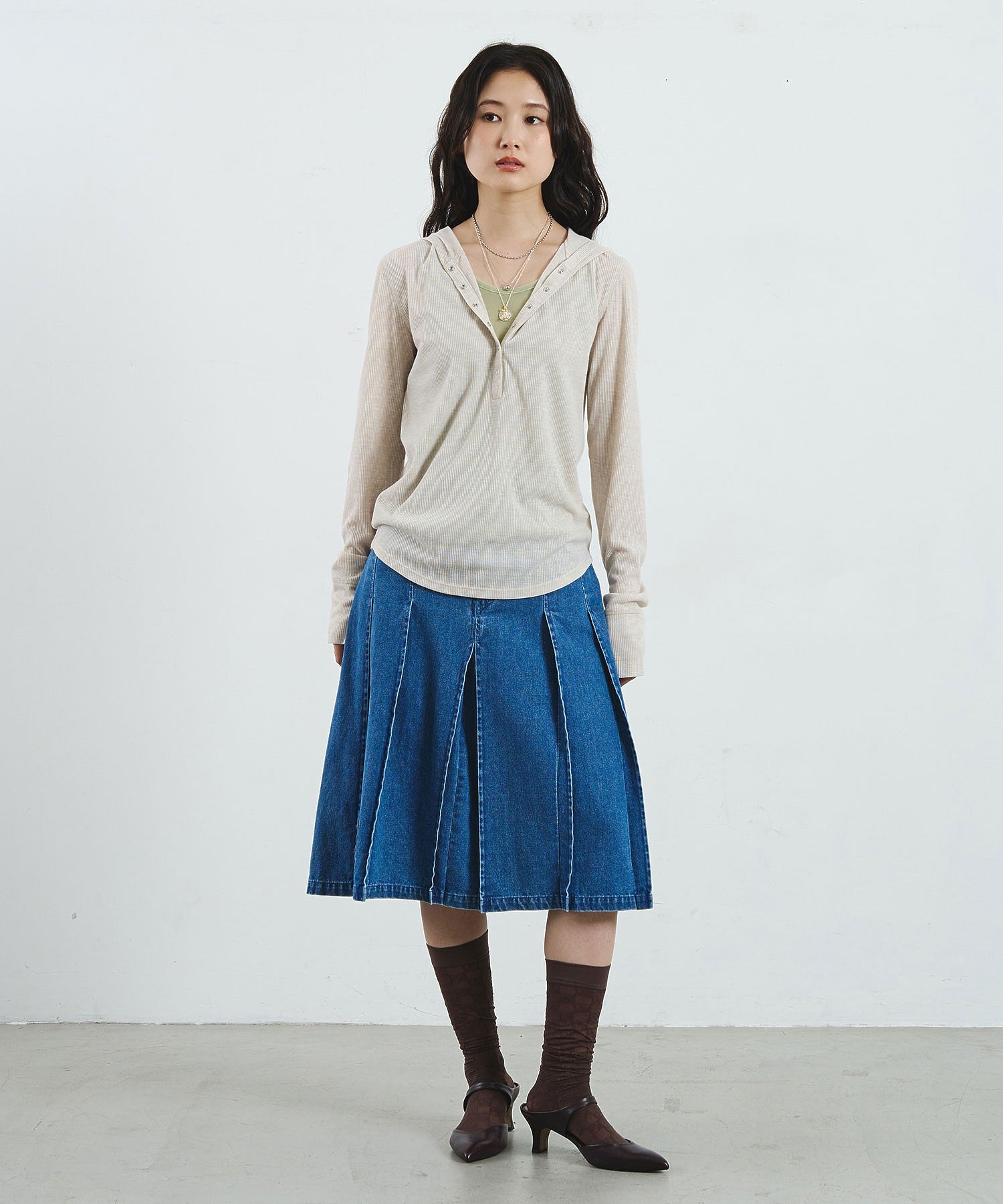 model:164cm 着用サイズ:M