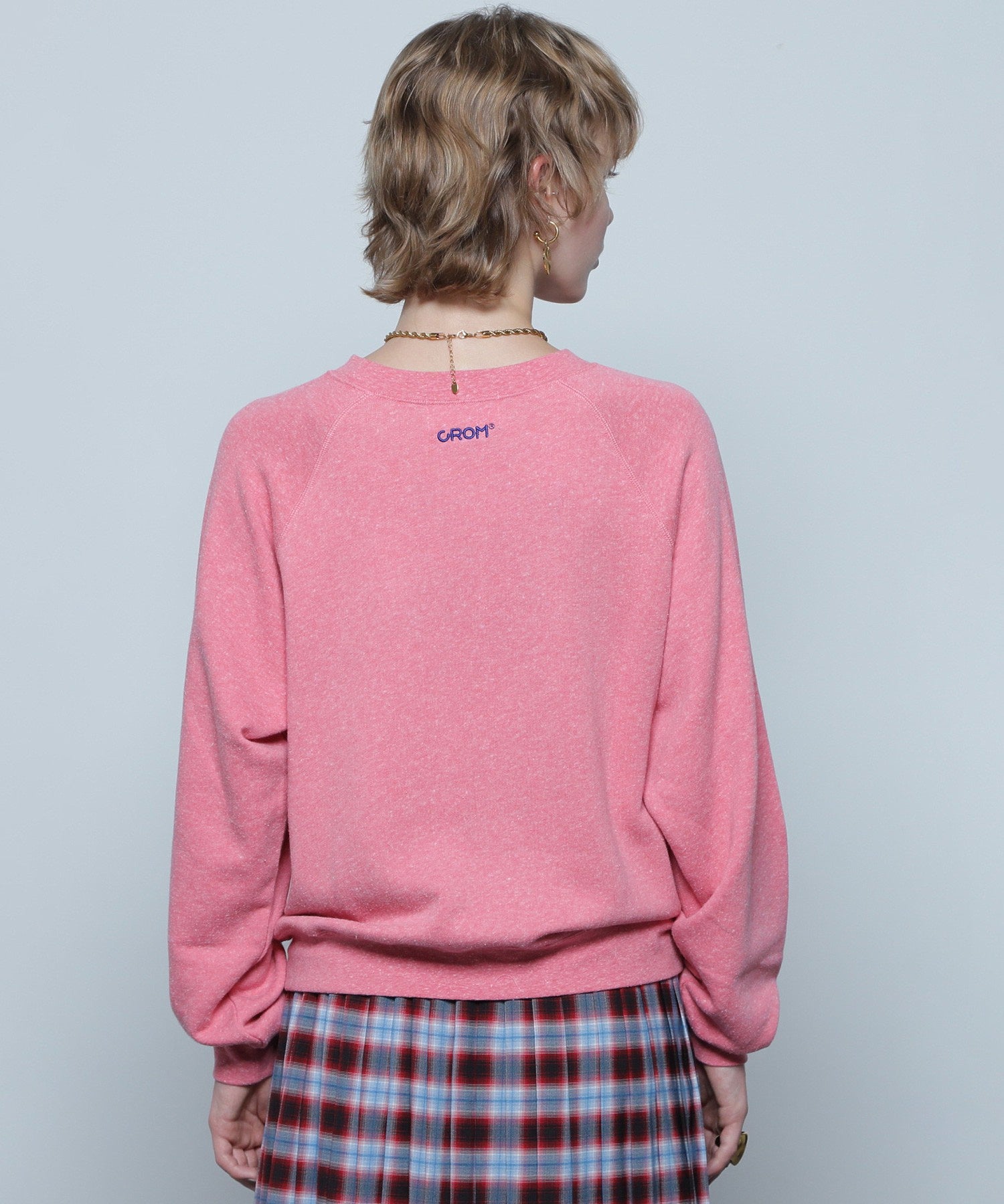 CREOLME/ヴィンテージライクロゴスウェット
