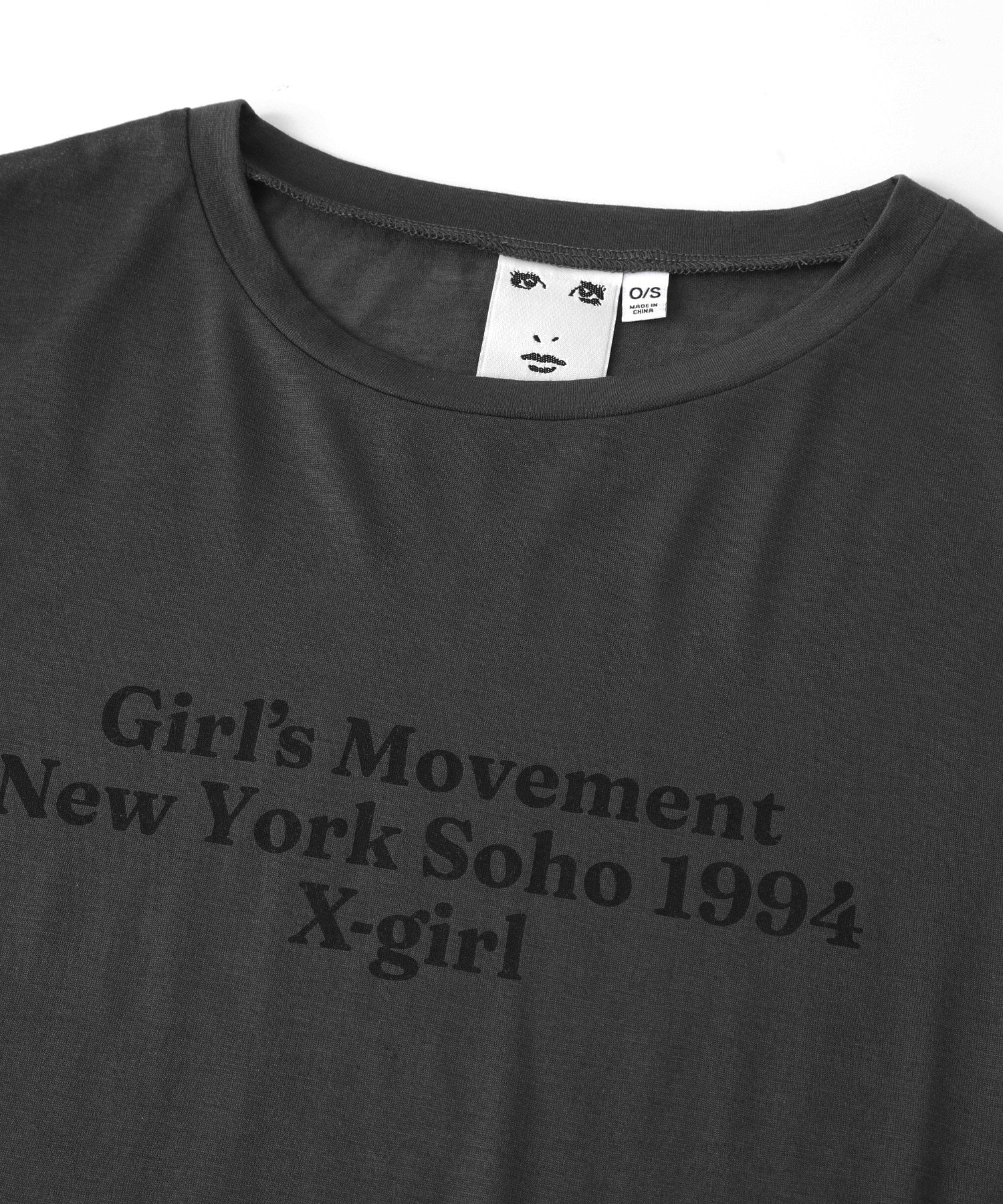 STAR STRIPED SLEEVE SHEER L/S TOP