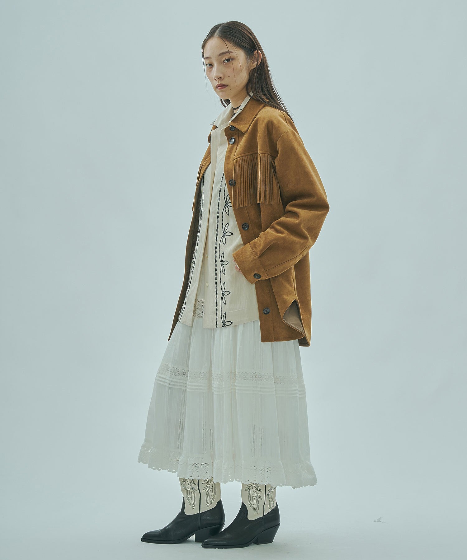 model:163cm 着用サイズ:ONE SIZE