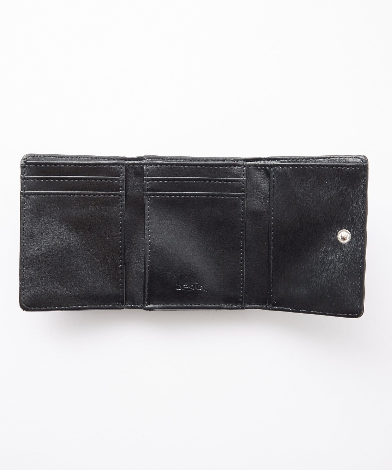 COLOR OVAL LOGO BUCKLE MINI WALLET