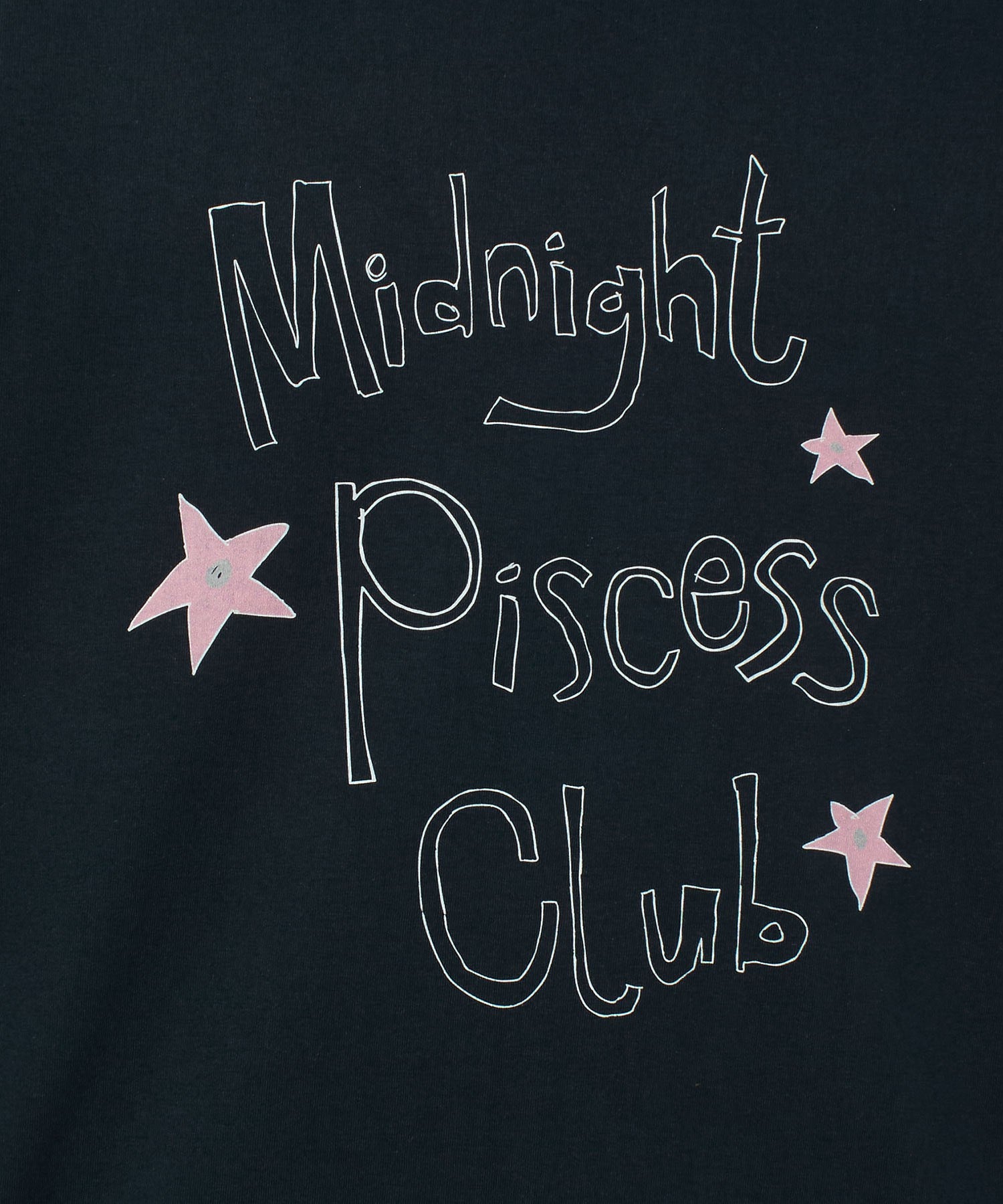 PISCESS/HANDWRITEING OVERSIZED T-SHIRTS
