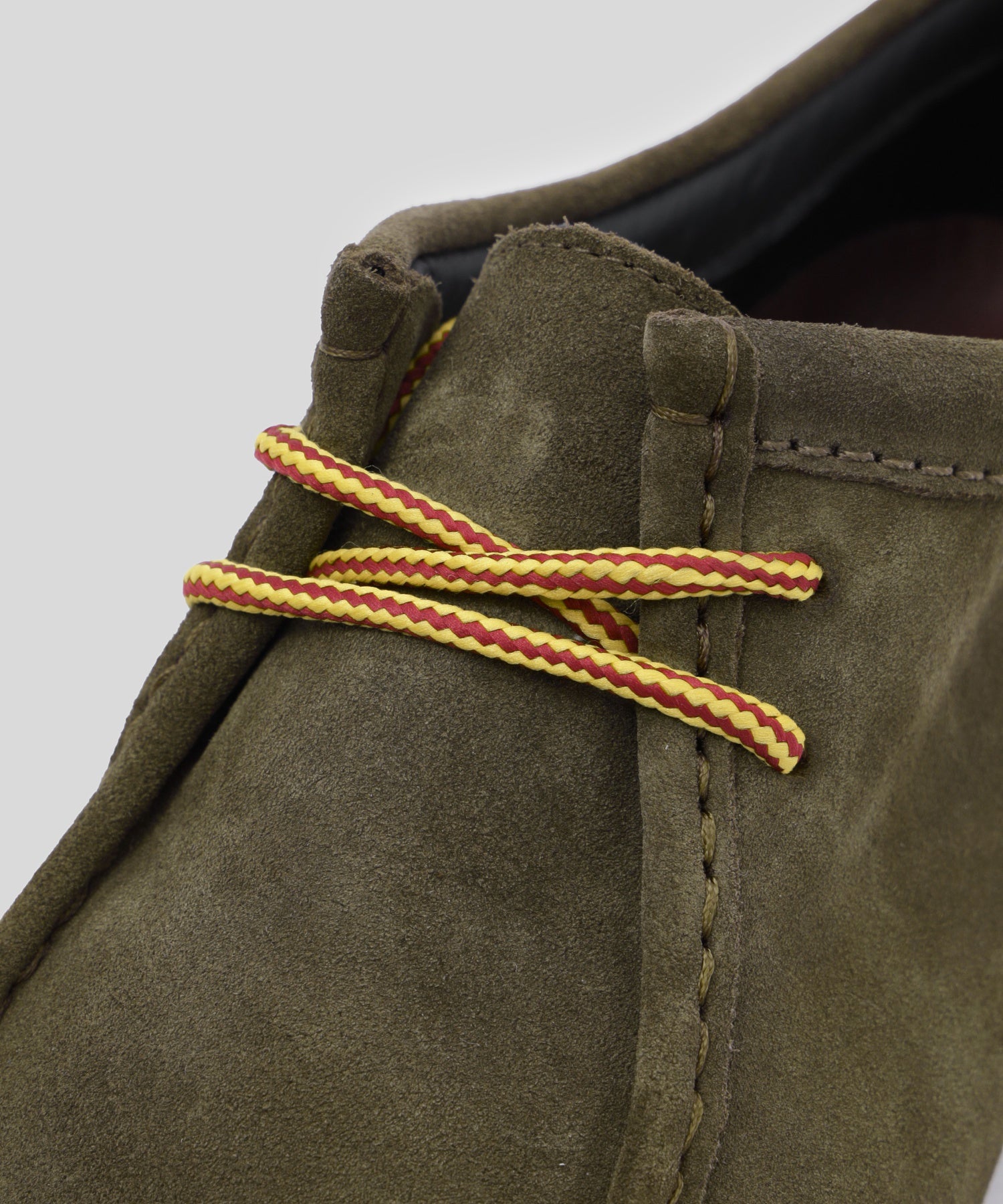 CLARKS/クラークス/WallabeeGTX Dark Olive Sde 26329289