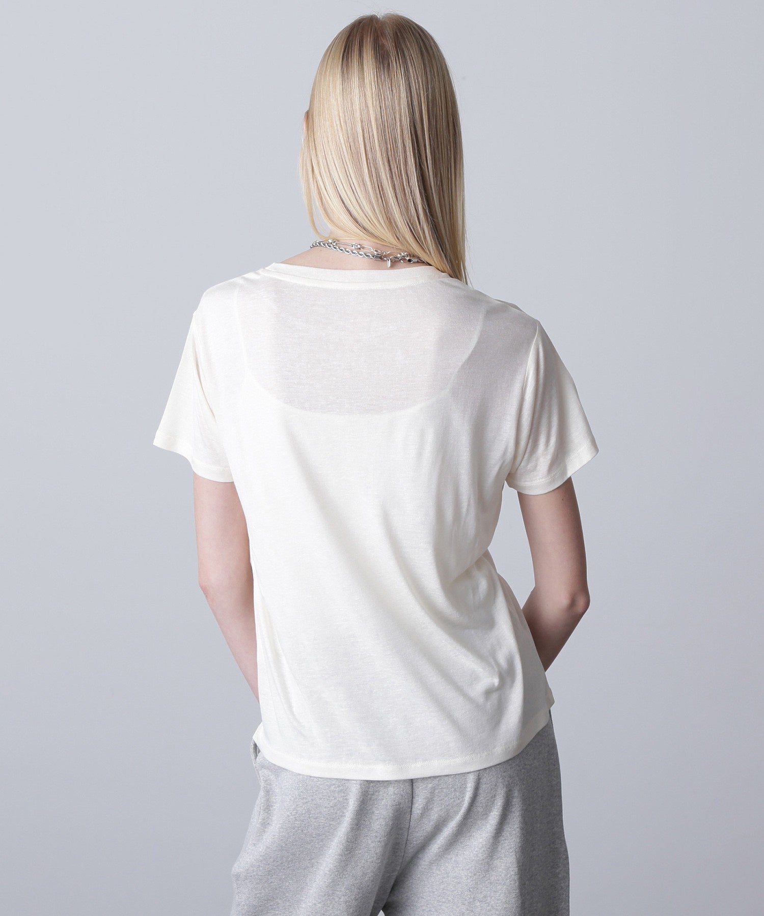 スラブ天竺Ｔシャツ