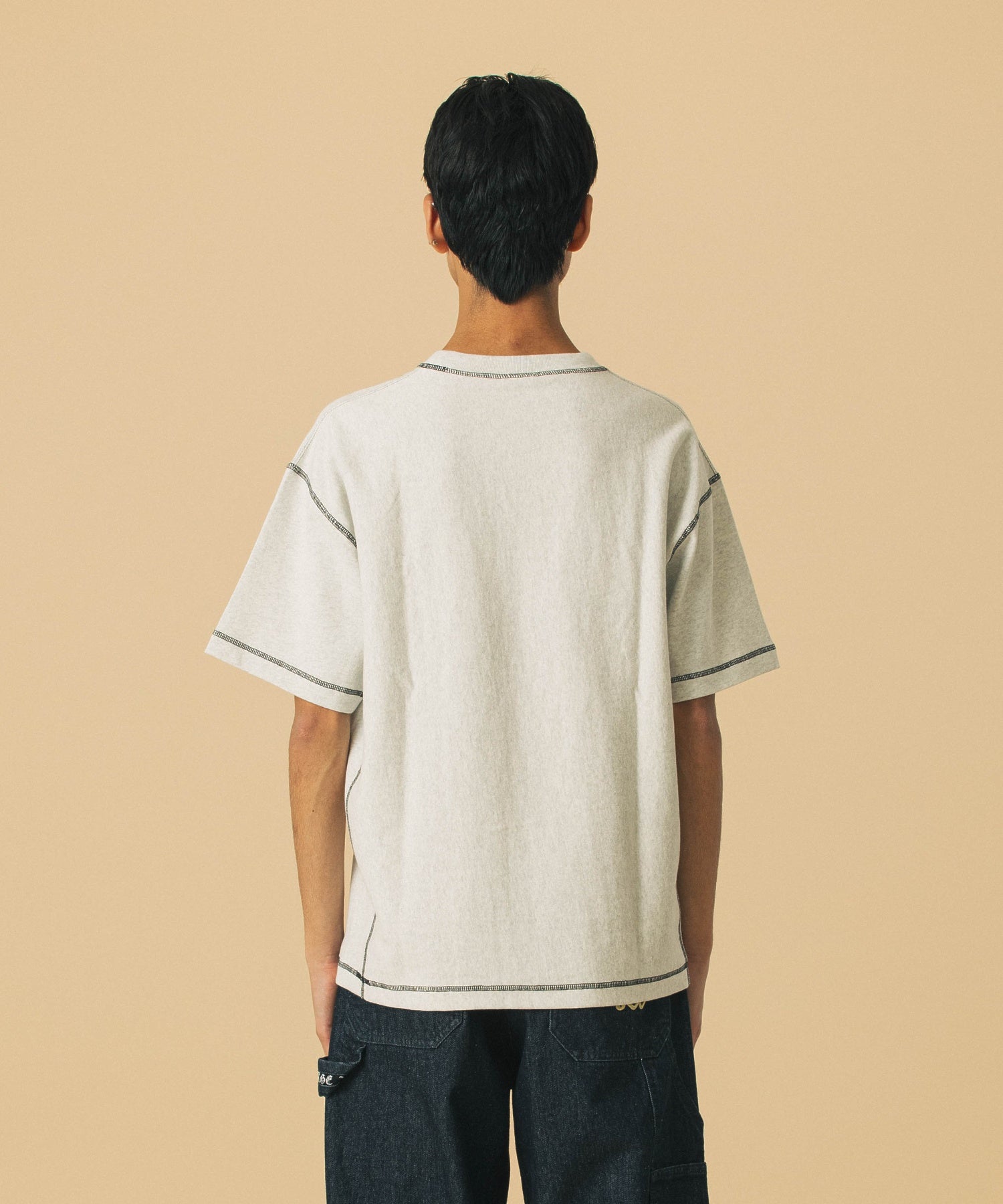 XLARGE×Champion REVERSE WEAVE STICHED S/S TEE