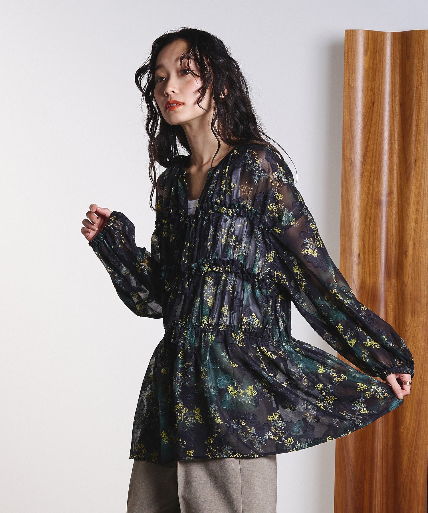 model:161cm 着用サイズ:ONE SIZE