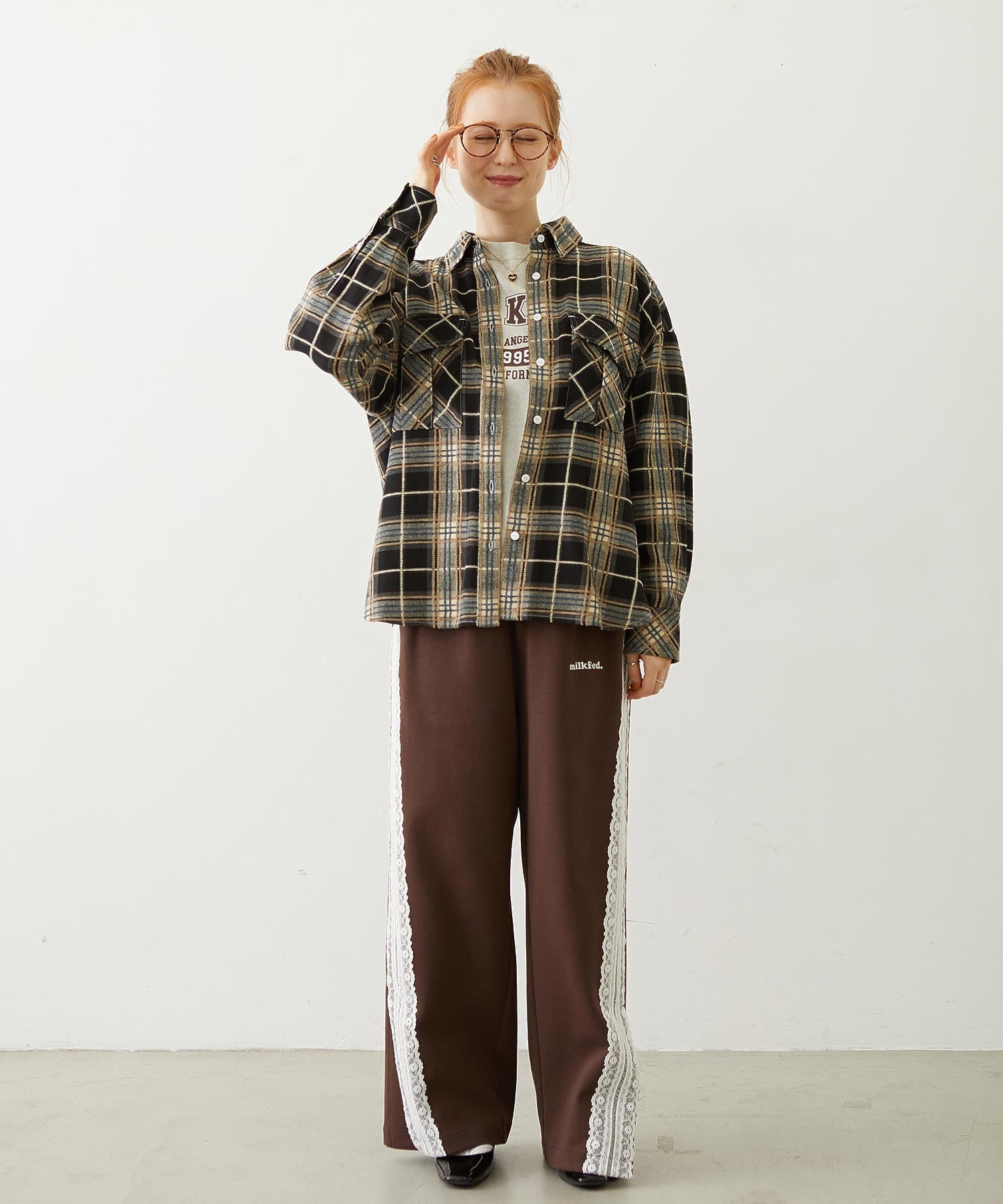 LACE LINE PANTS