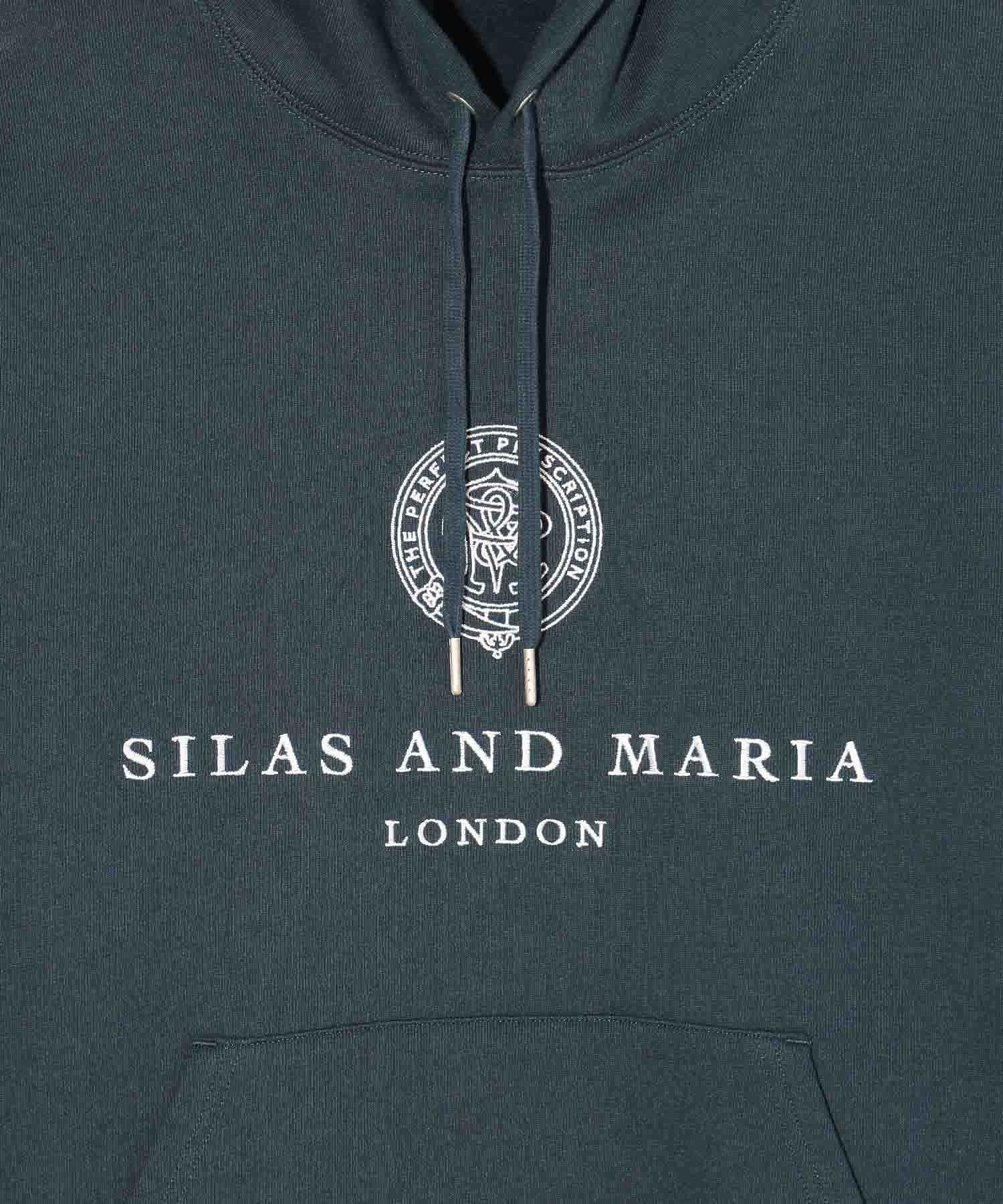 CREST SWEAT HOODIE SILAS