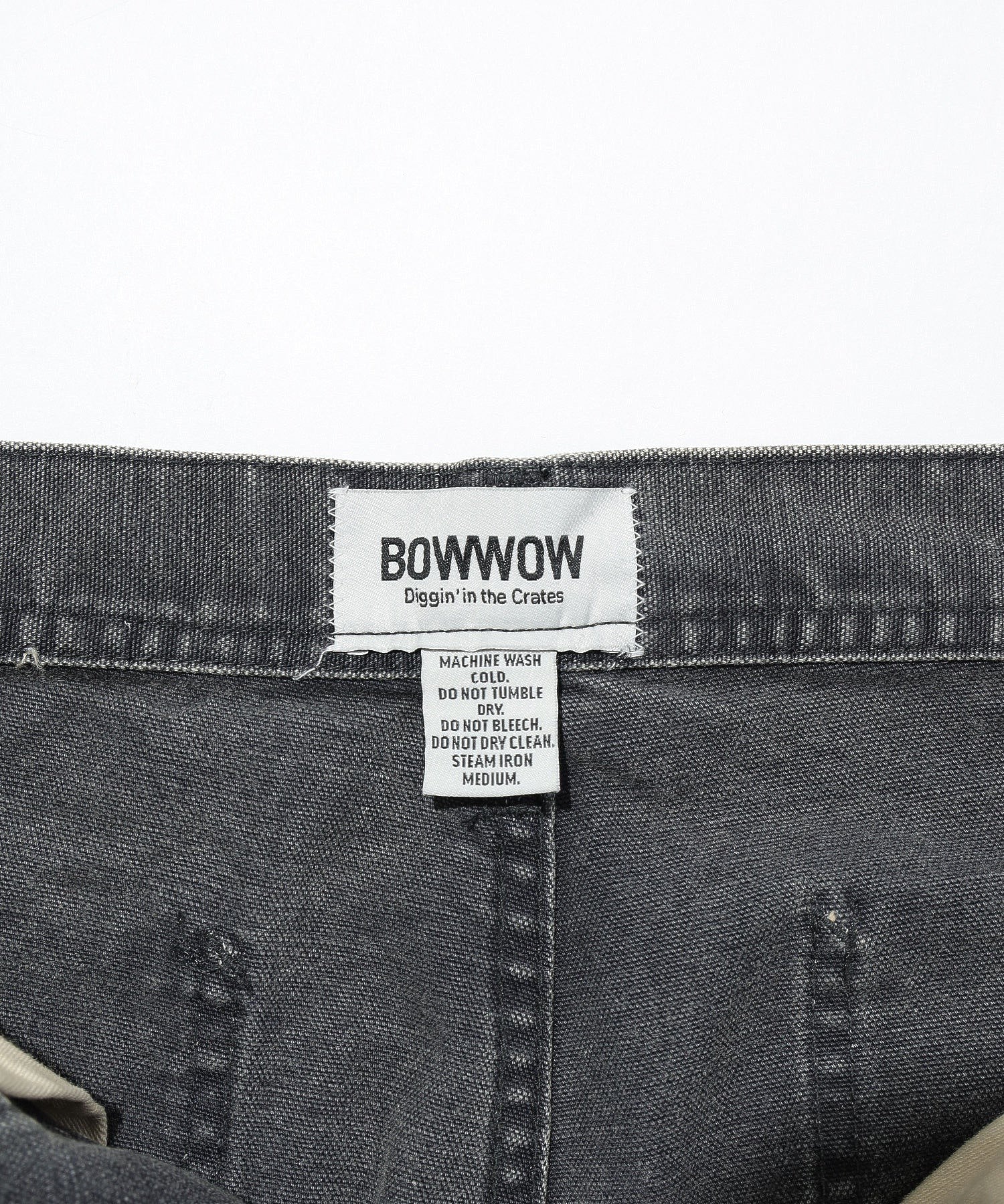 BOW WOW/バウワウ/DOUBLE KNEE DUCK PAINTER PANTS AGEING/BW2302-DDPA