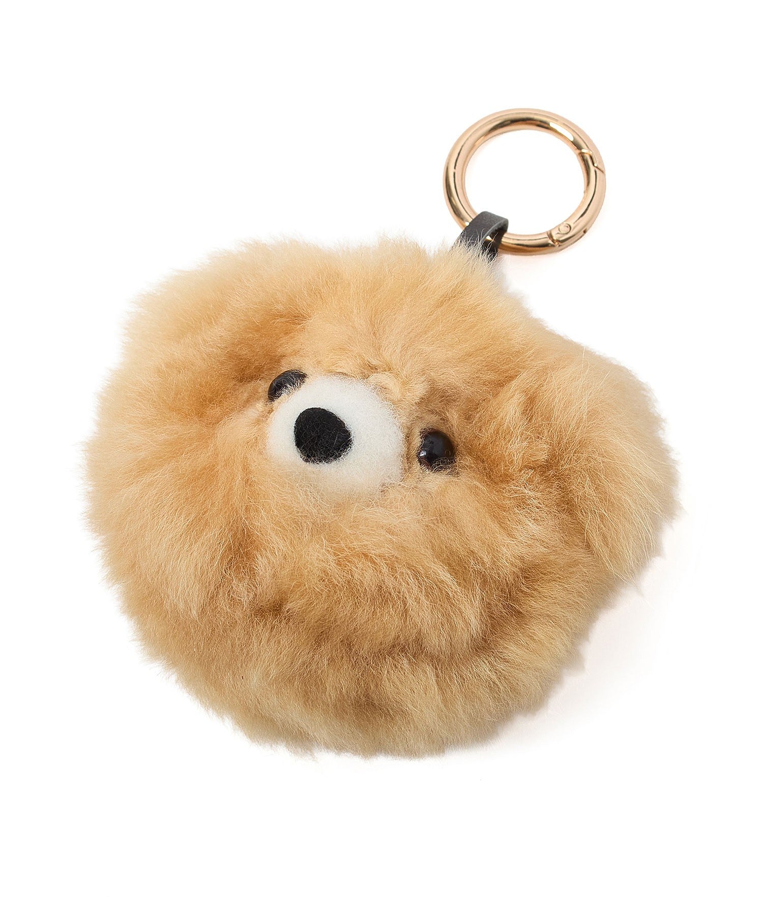 COSY/SMALL BEAR HEAD BABY ALPACA KEY RING