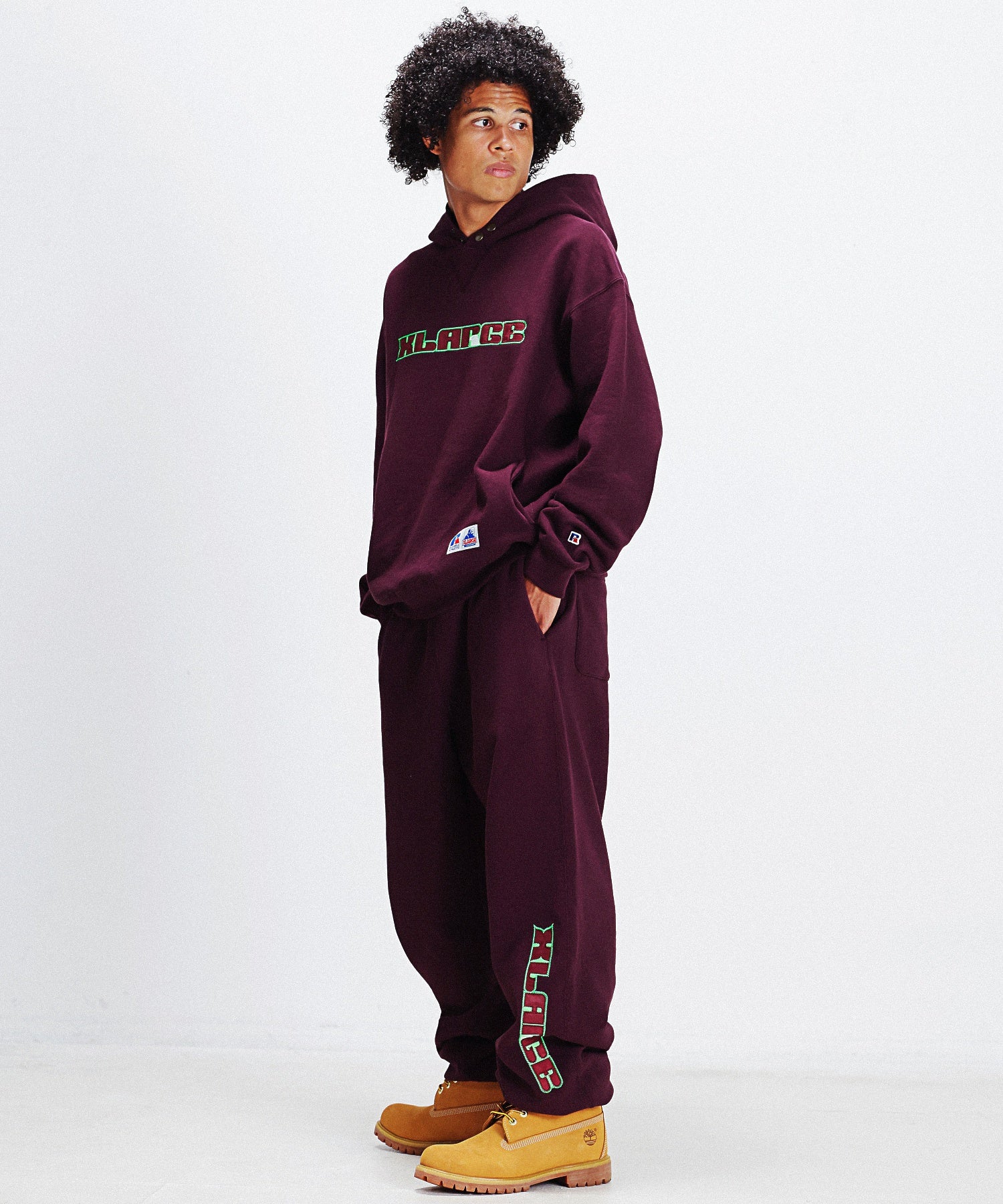 XLARGE×RUSSELL ATHLETIC SWEAT PANTS