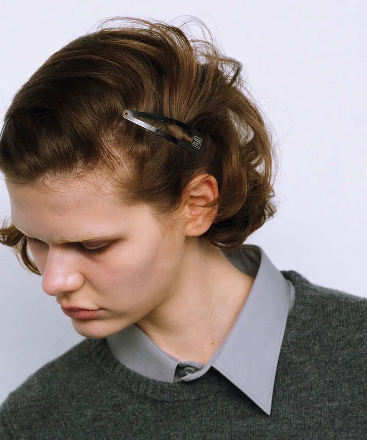 heyep/Logo Emblem Hair Clips - 2-Piece Set