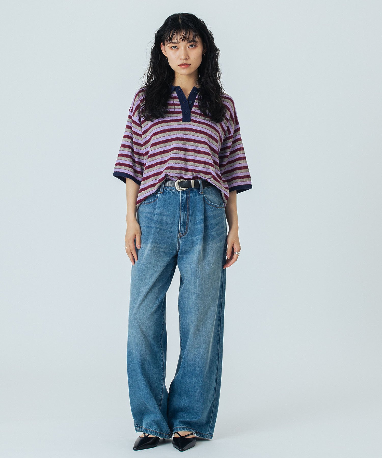 model:167cm 着用サイズ:M