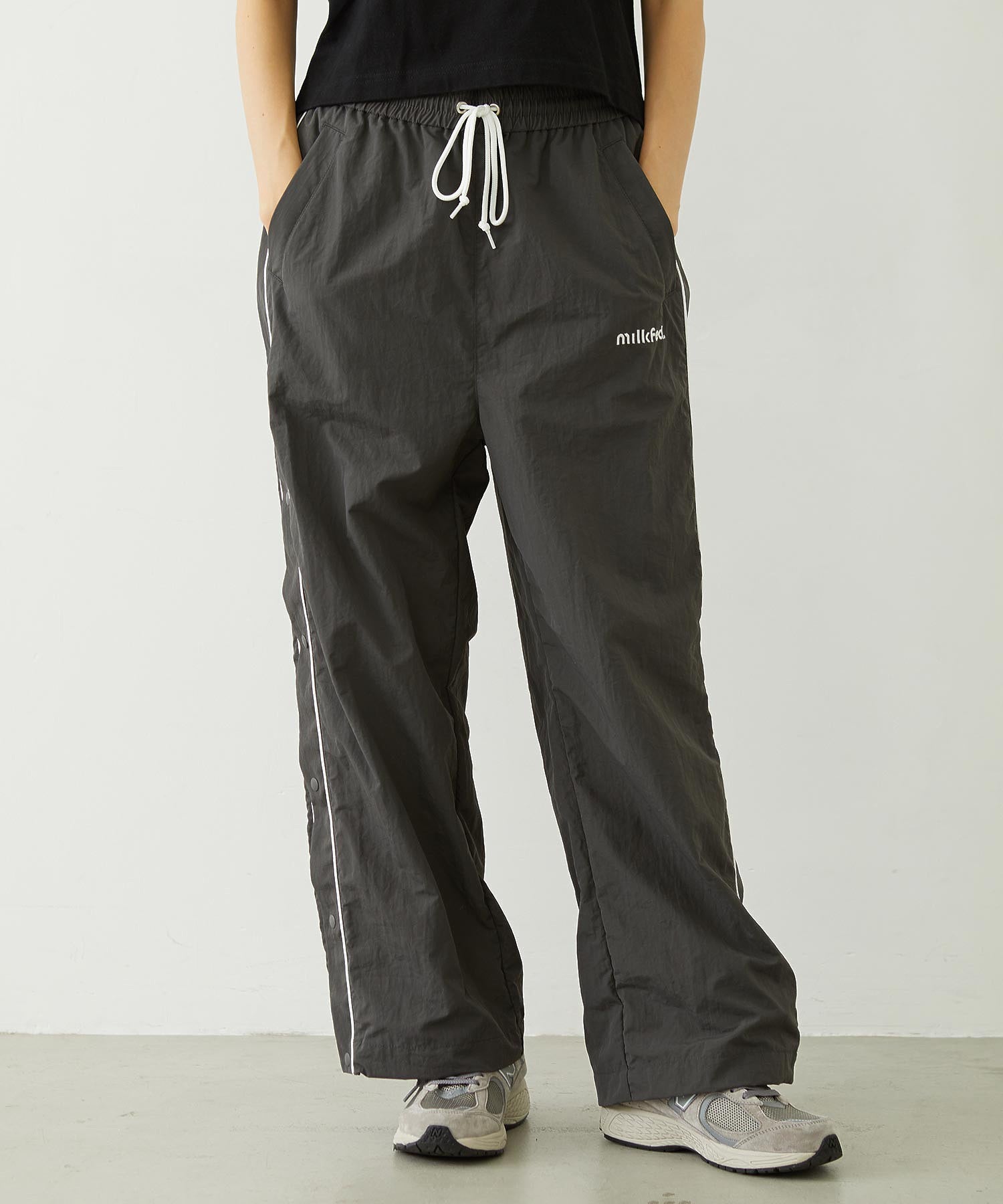 CUTOUT LOGO TRACK PANTS