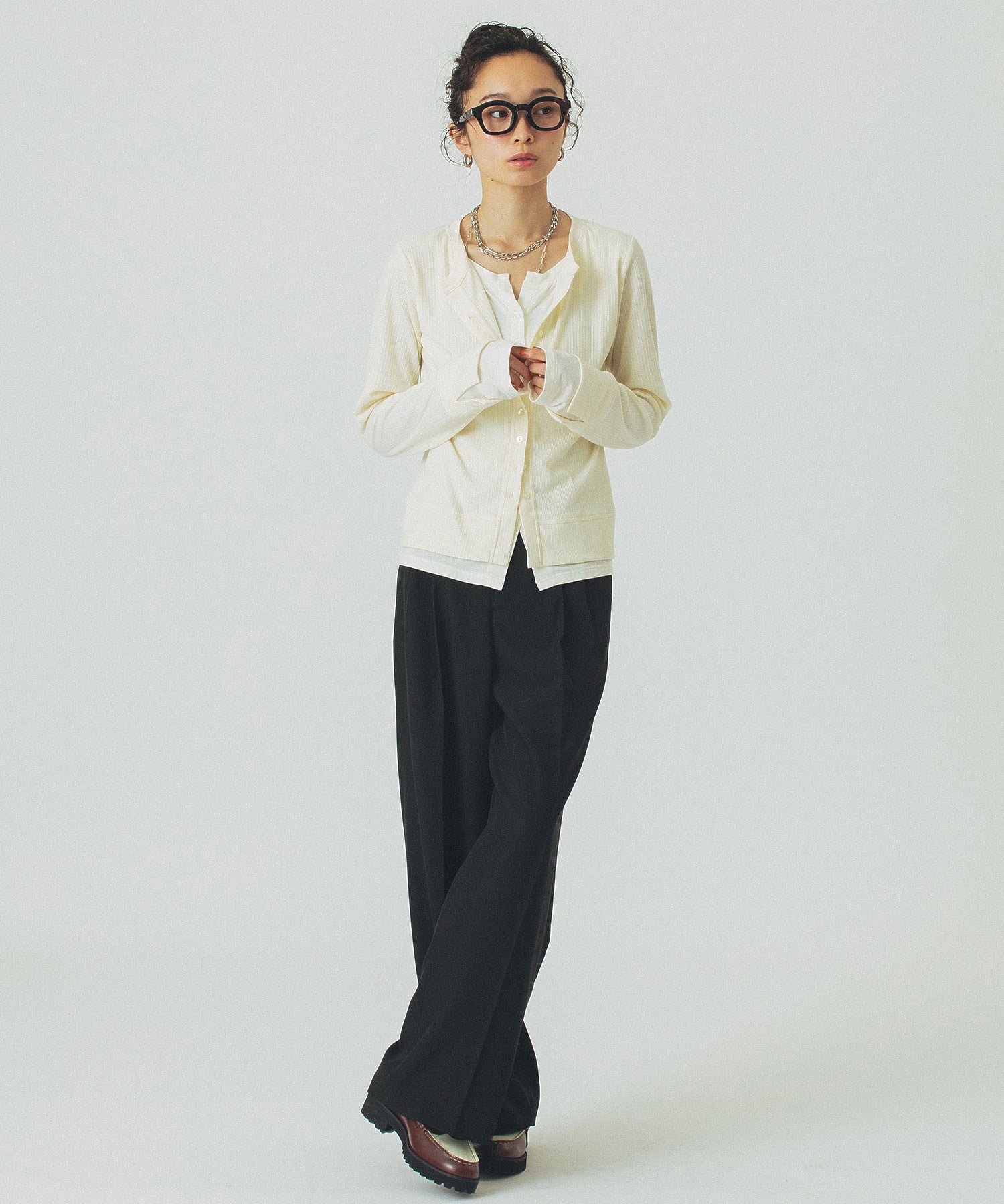 model:161cm 着用サイズ:ONE SIZE