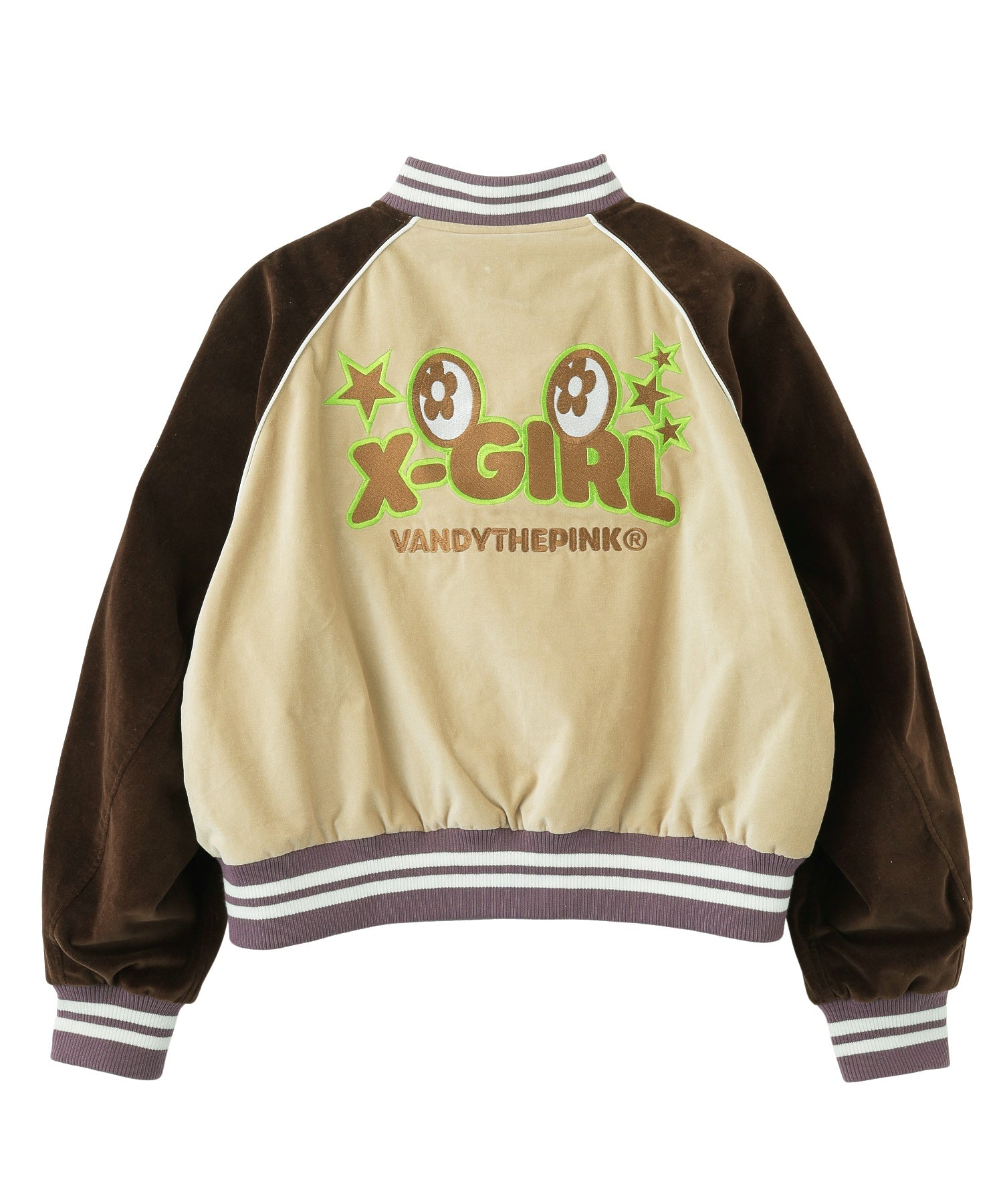 X-girl x VTP REVERSIBLE SUKAJAN