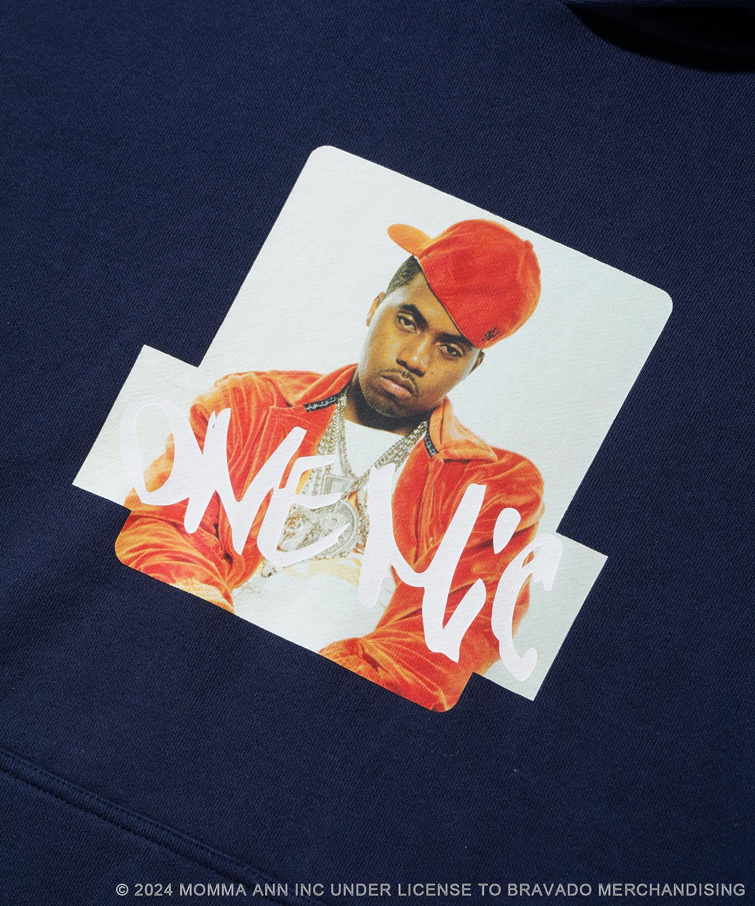 XLARGE × NAS PHOTO HOODED SWEATSHIRT