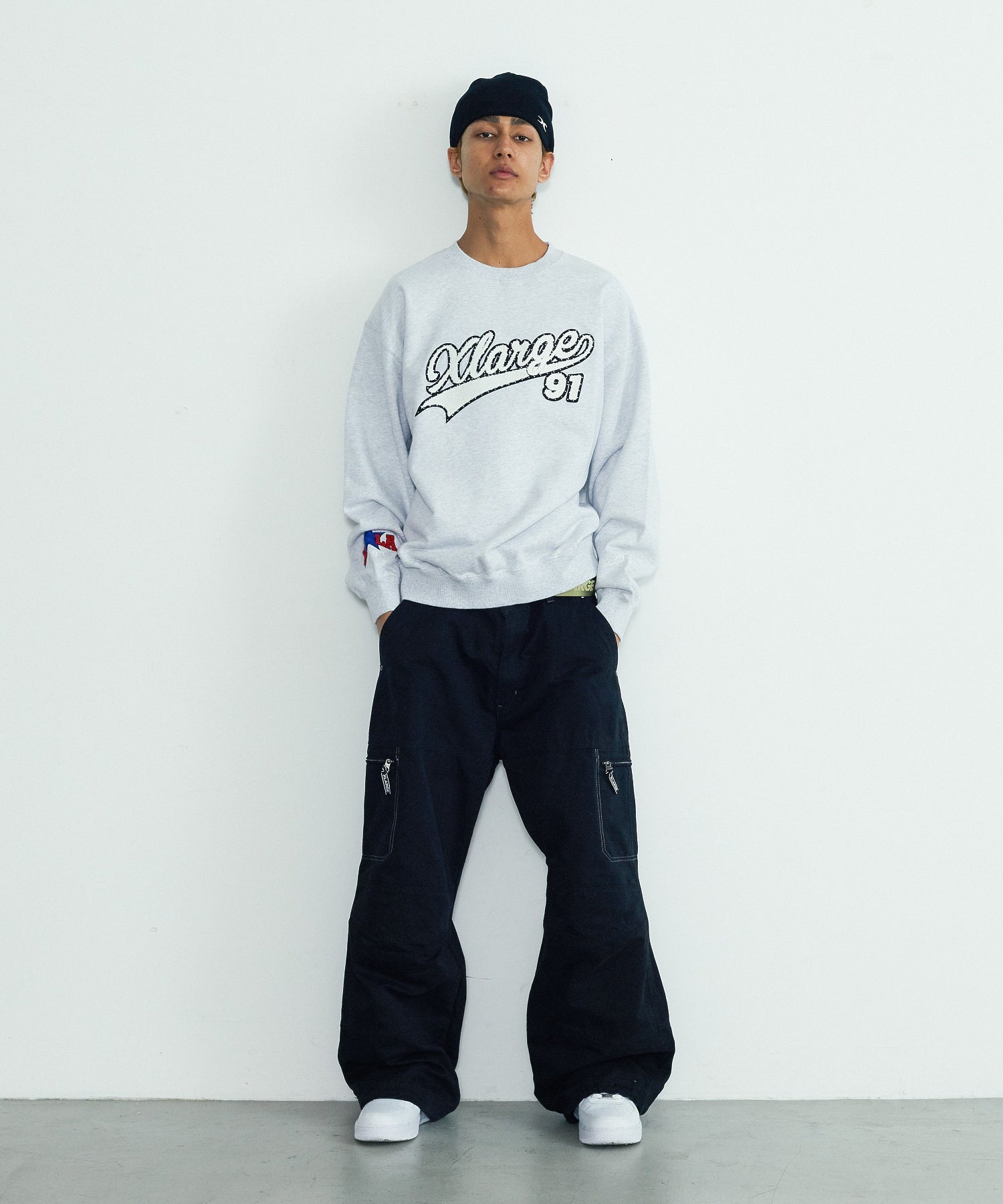 BASEBALL CREWNECK SWEATSHIRT