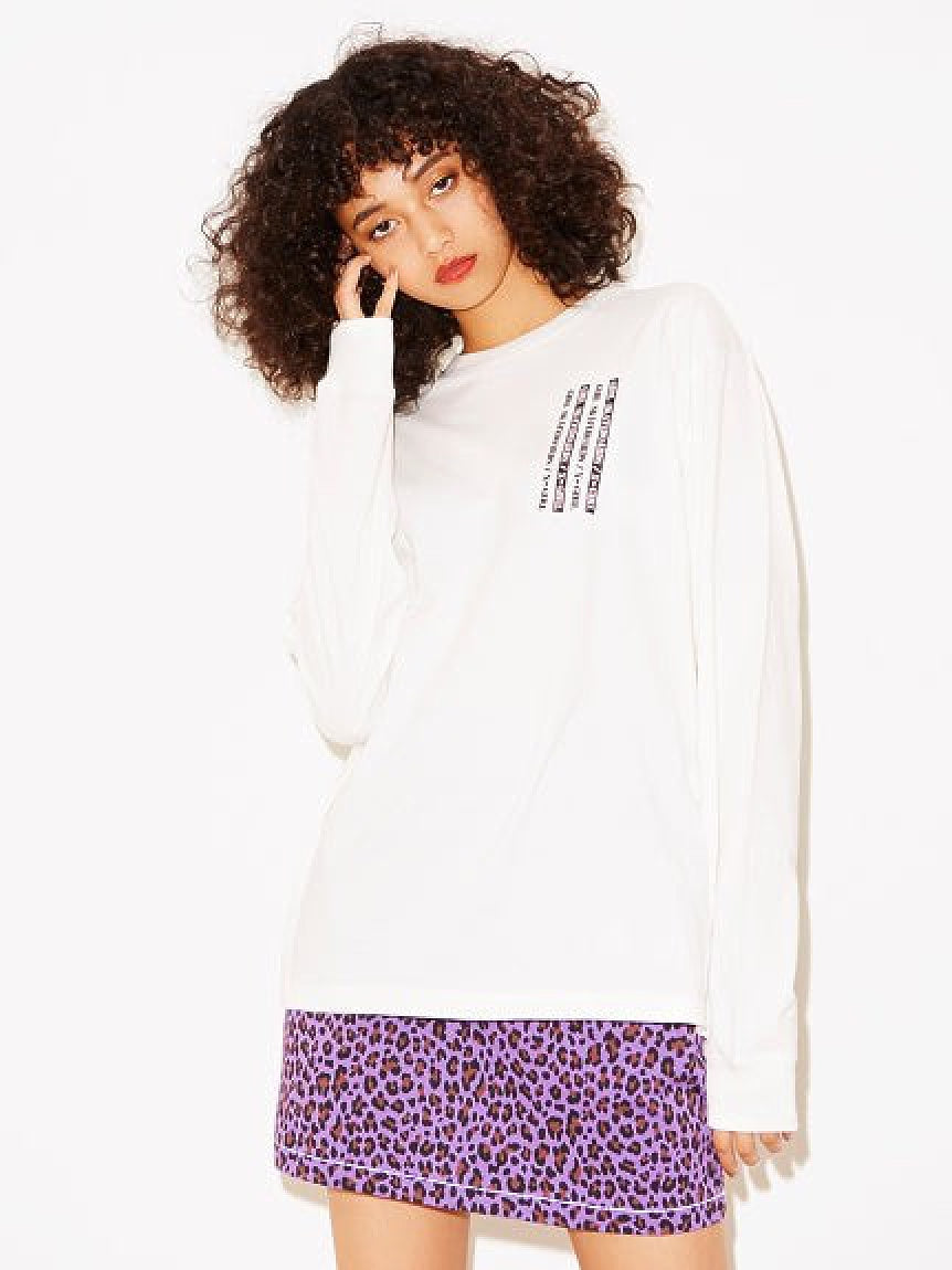 #1 X-girl x GIRL SKATEBOARDS L/S BIG TEE