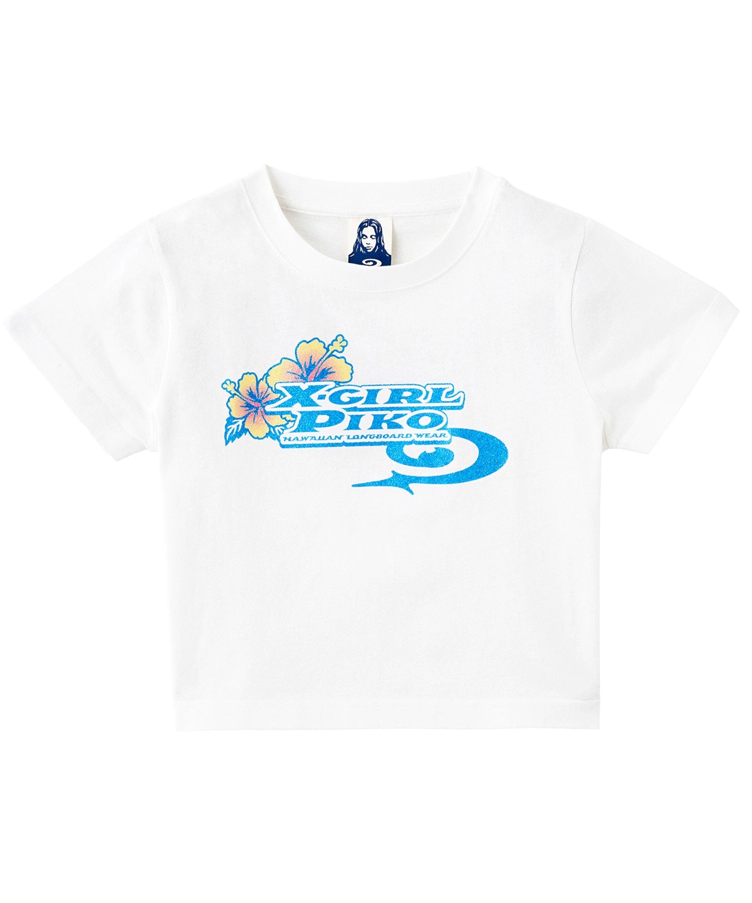 X-girl × PIKO S/S BABY TEE