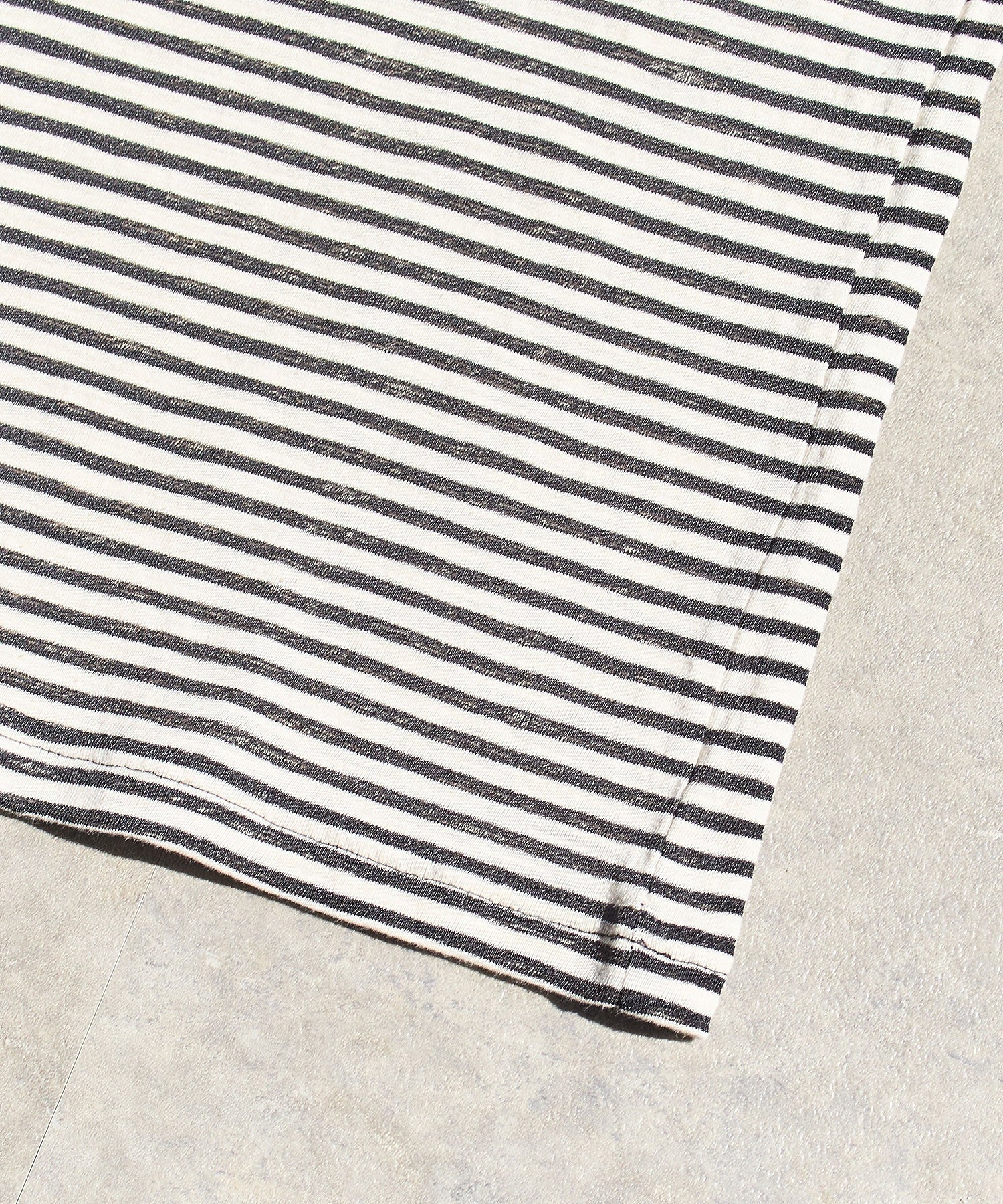 SHEER STRIPE S/S TOP