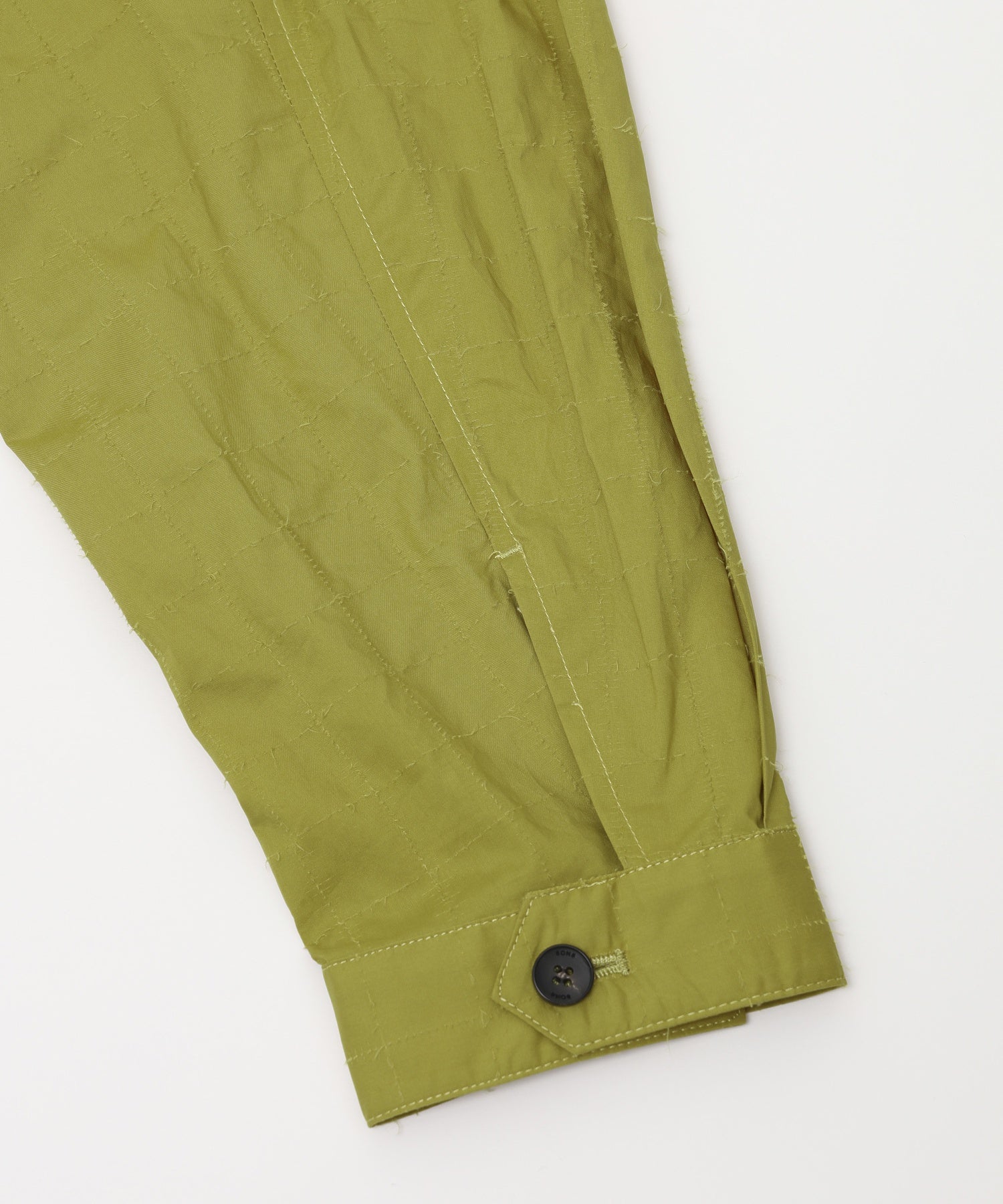 8ON8/エイトオンエイト/Yellow Stitch Checkered Jacket N2BCG210636