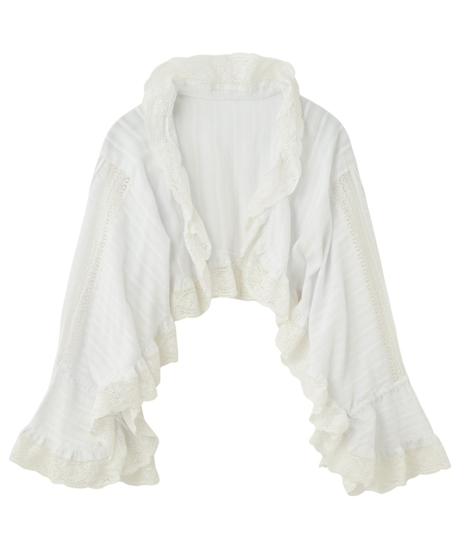 mag.by c/COTTON FRILL BOLERO
