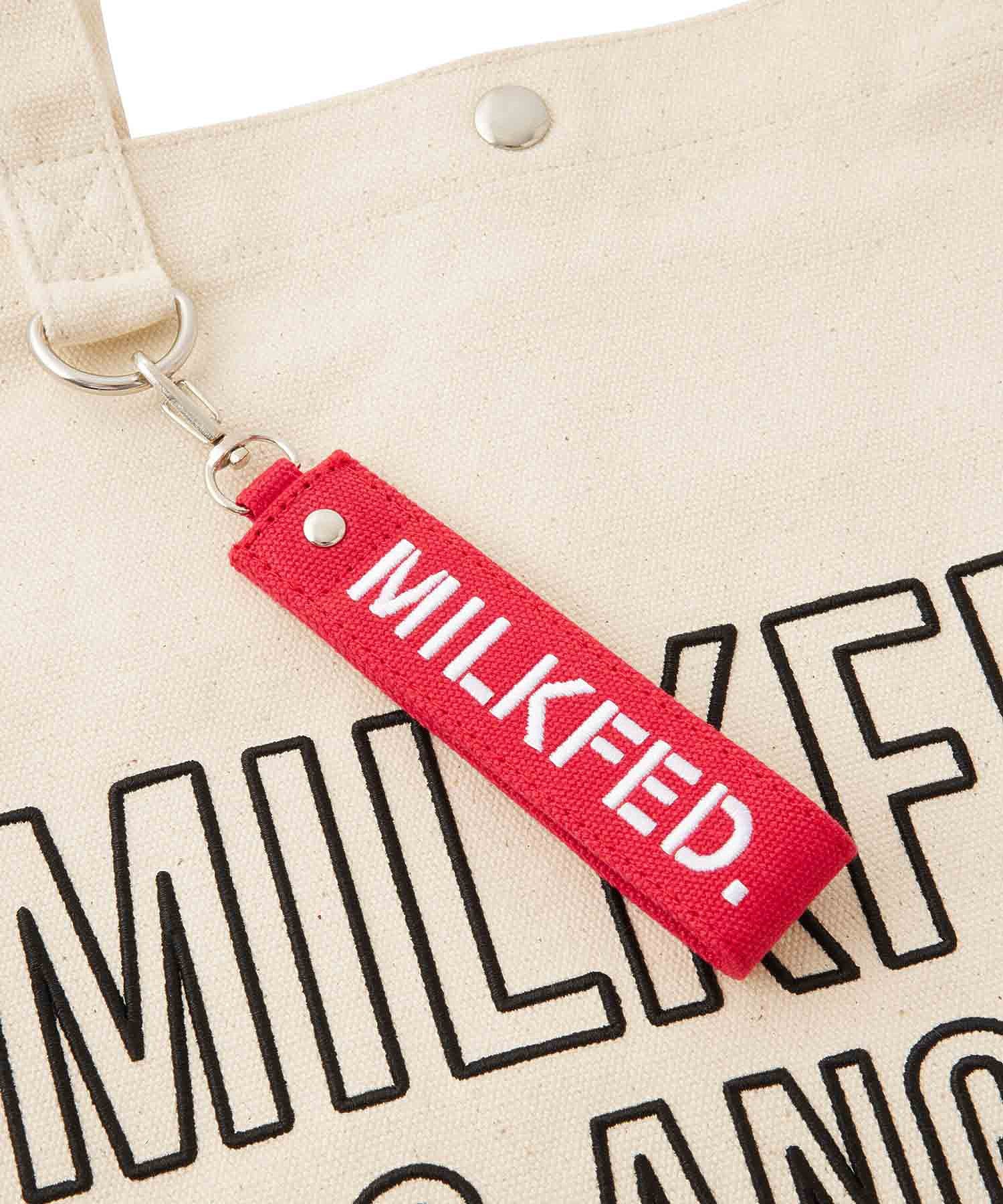 EMBROIDERY OUTLINE LOGO TOTE MILKFED.