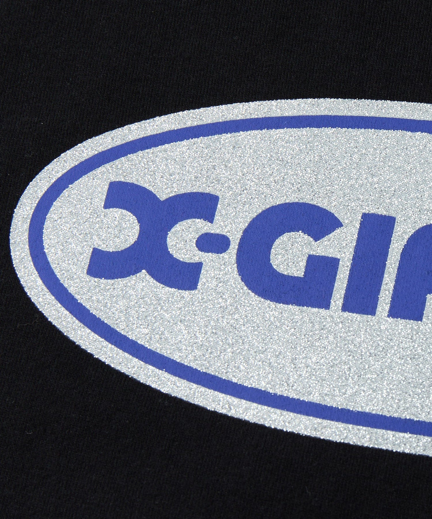 NUMBER 1 GLITTER OVAL LOGO S/S TEE