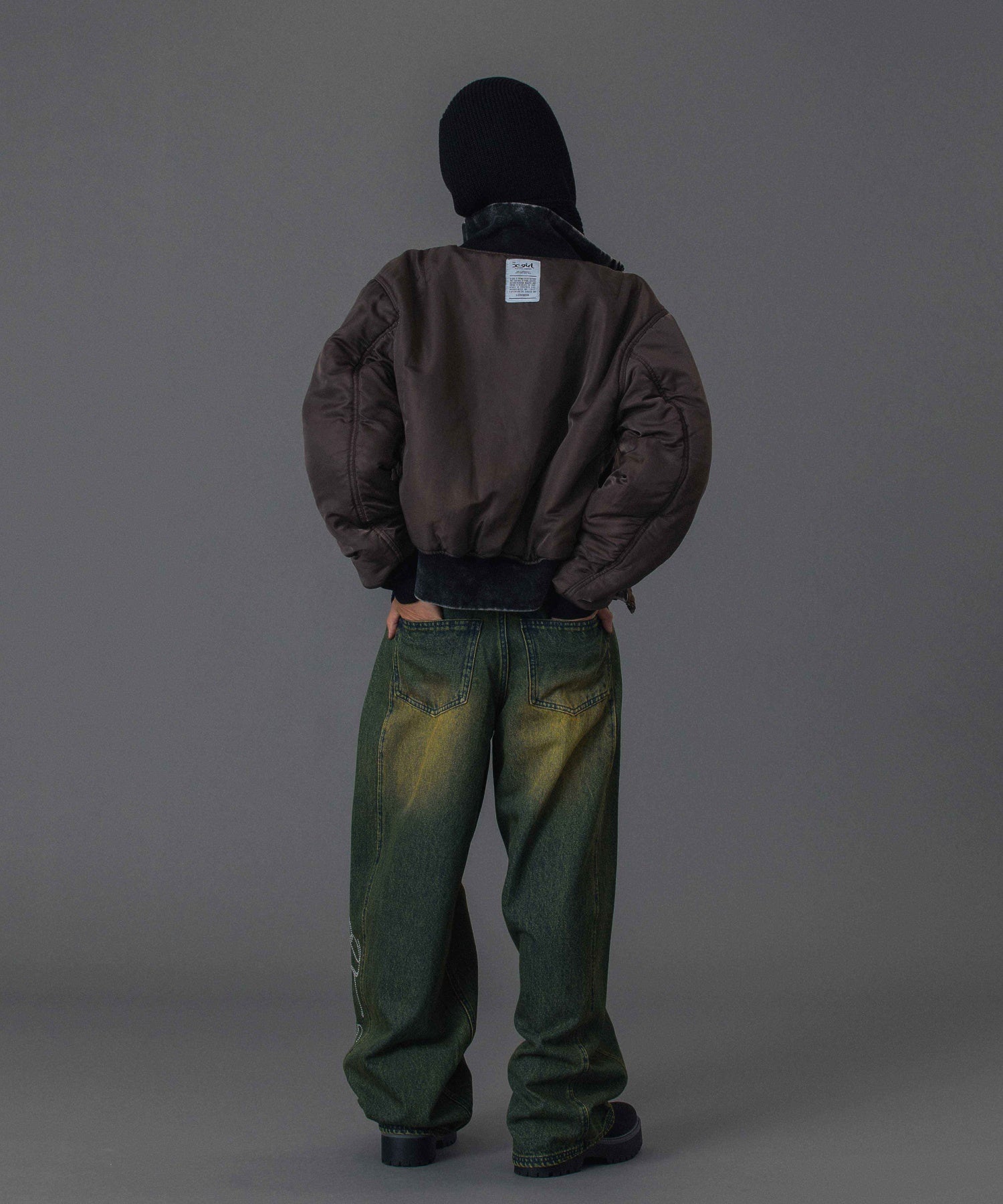 FADED REVERSIBLE MA-1 JACKET