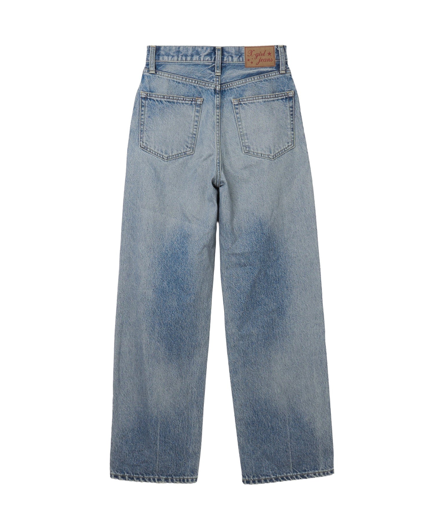 HIGH WAIST STRAIGHT JEANS