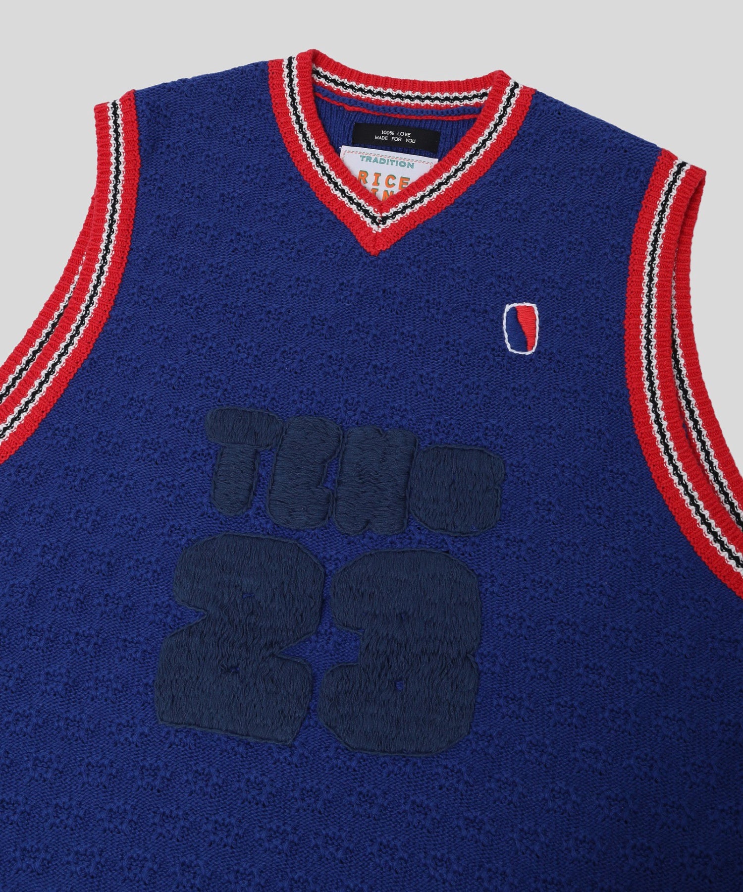 RICE NINE TEN/ライスナインテン/KNITTING BASKETBALL TANK TOP KN-BBTT