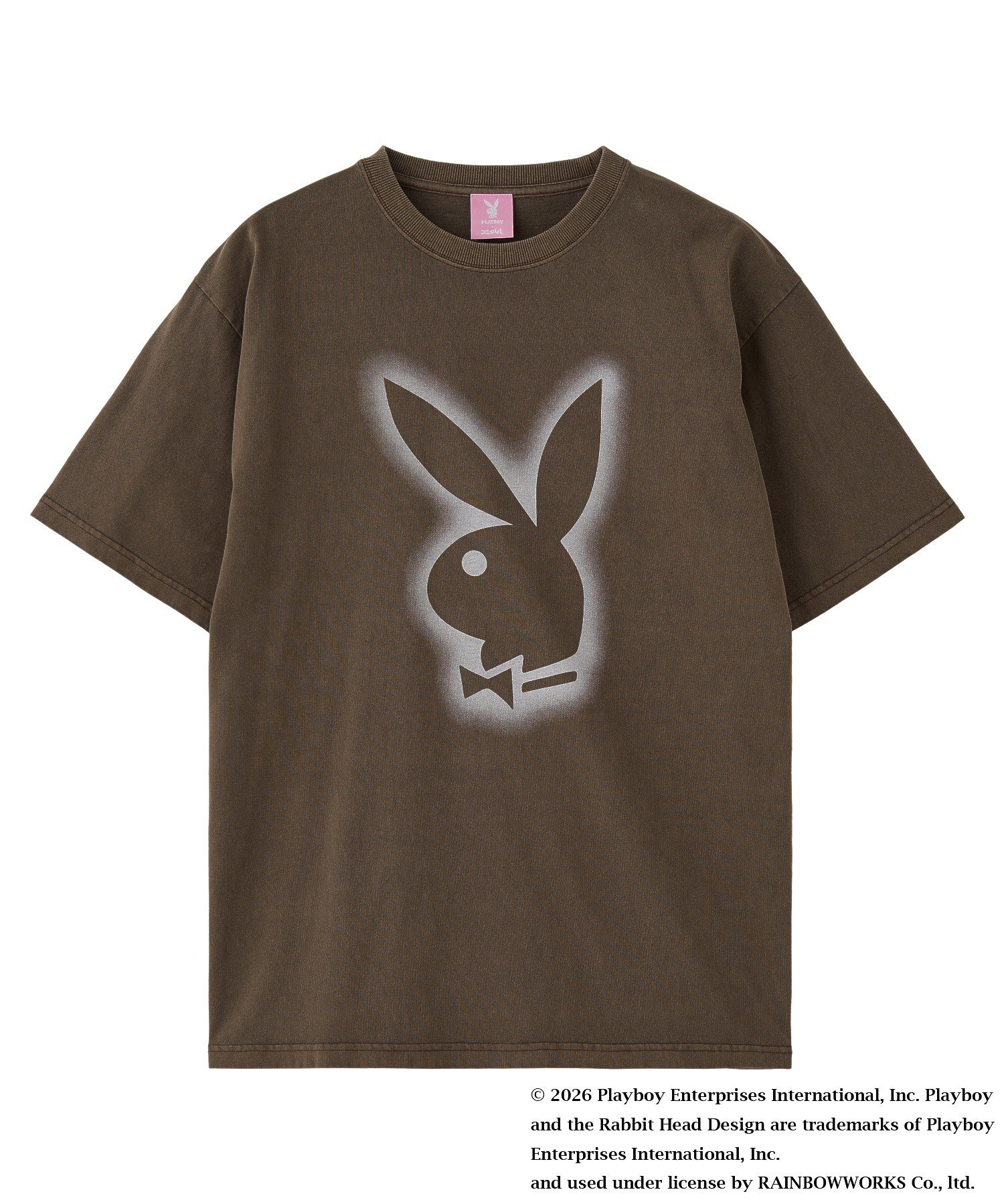 PLAYBOY × X-girl FADED S/S TEE