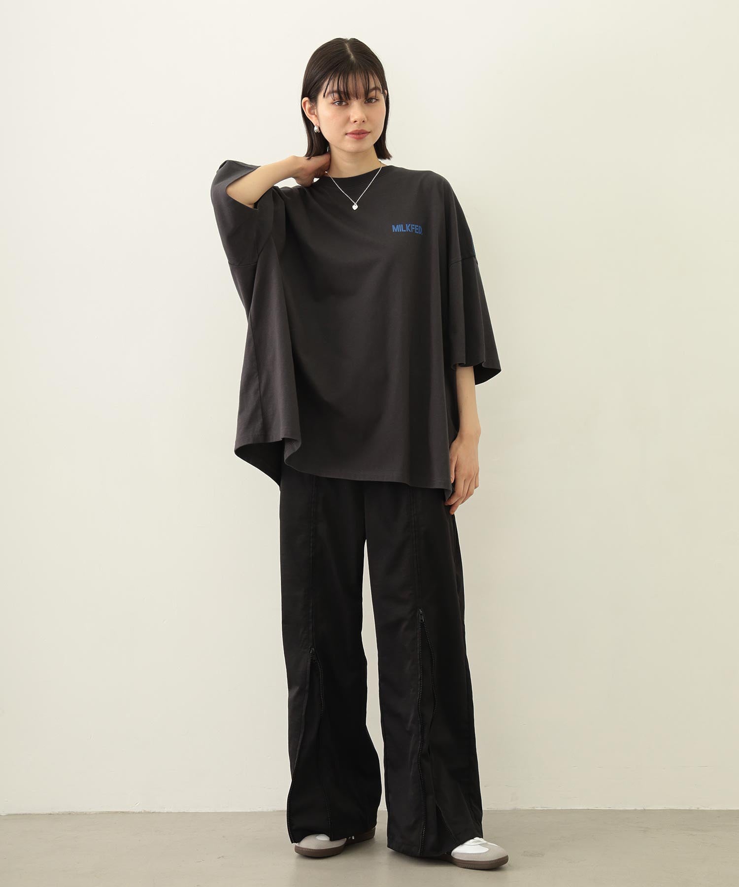 MILKFED. AT HEAVEN27 SUPER BIG S/S TOP