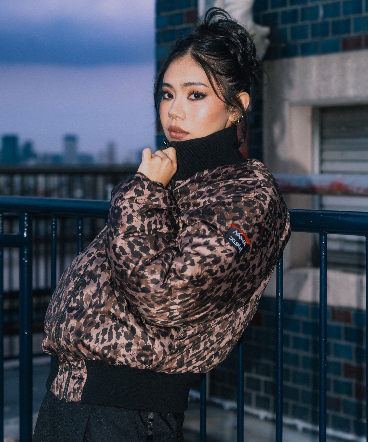 X-girl × NANGA PUFFER JACKET