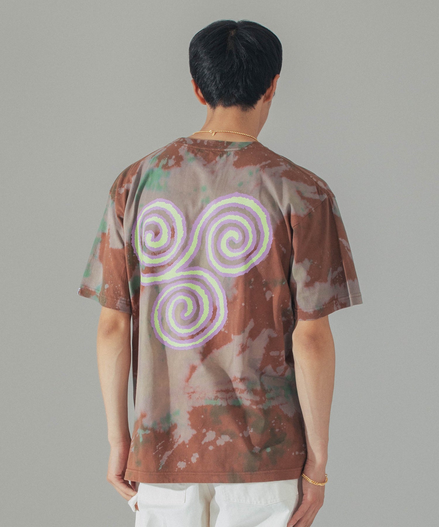 SAY HELLO/セイハロー/D.Y.E SLAP LOGO S/S TEE/24SS-06