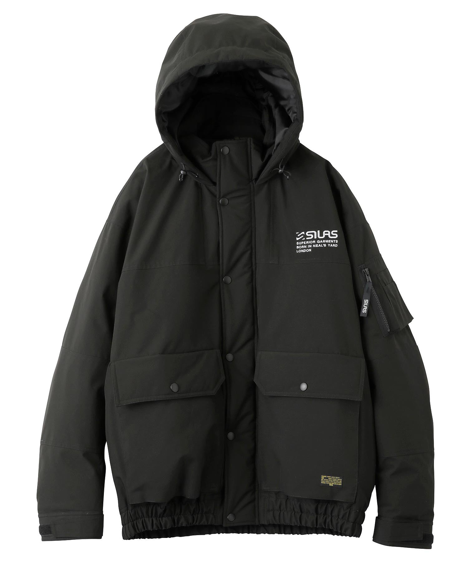 HOODED PUFFER JACKET SILAS